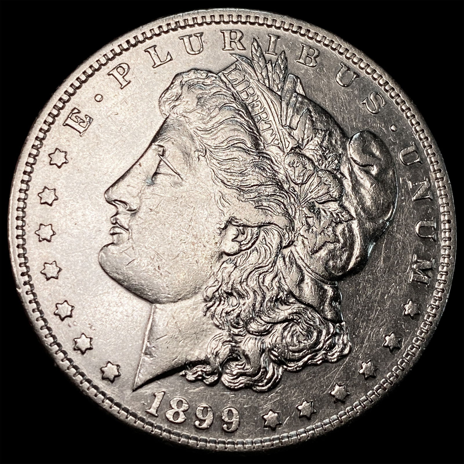 1899-S Silver Morgan Dollar CLOSELY UNCIRCULATED (1 of 2)