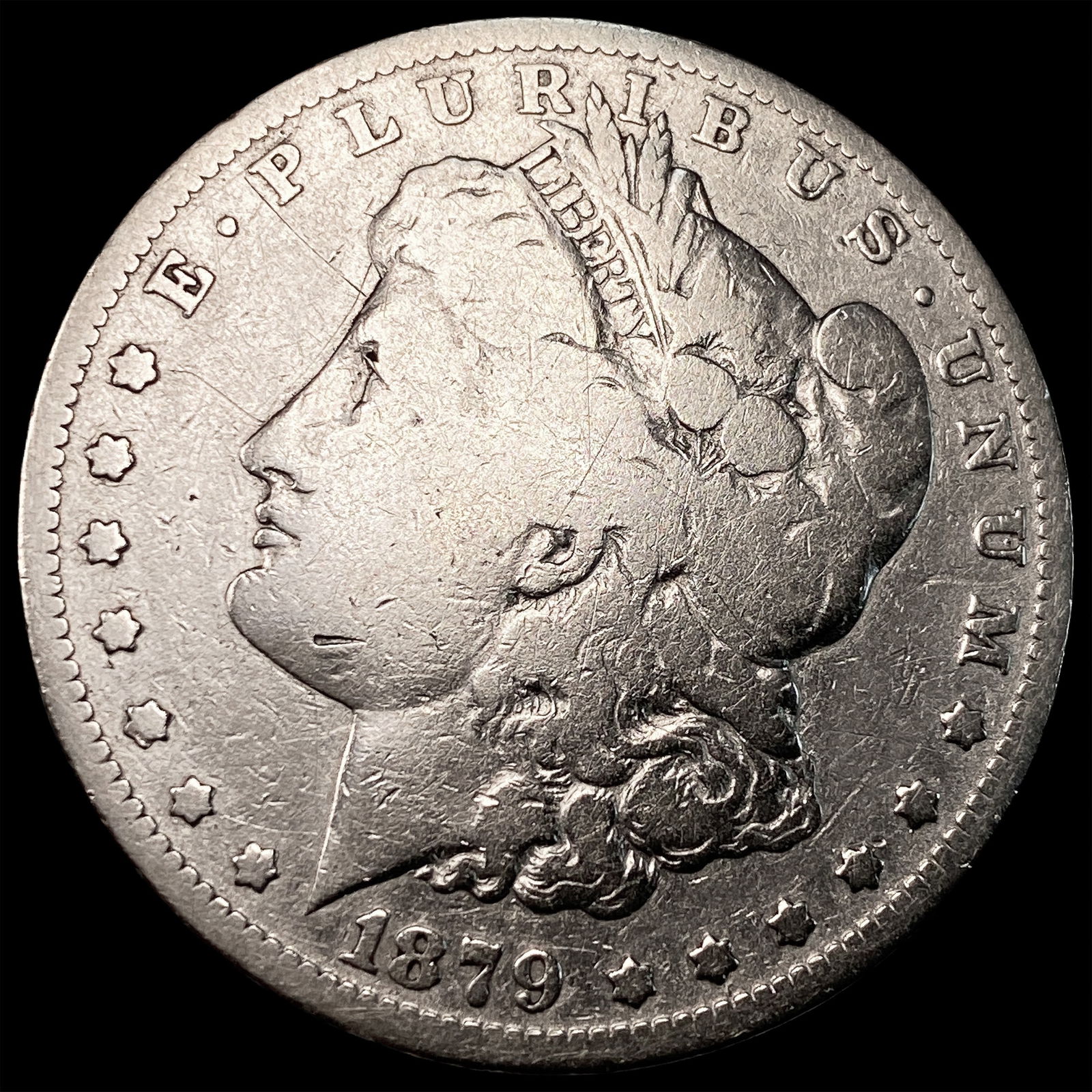 1879-O Silver Morgan Dollar NICELY CIRCULATED: 1879-O Silver Morgan Dollar NICELY CIRCULATED