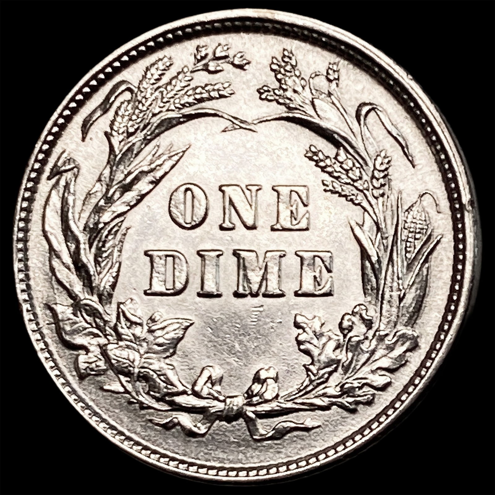 1892 Silver Barber Dime UNCIRCULATED - 2