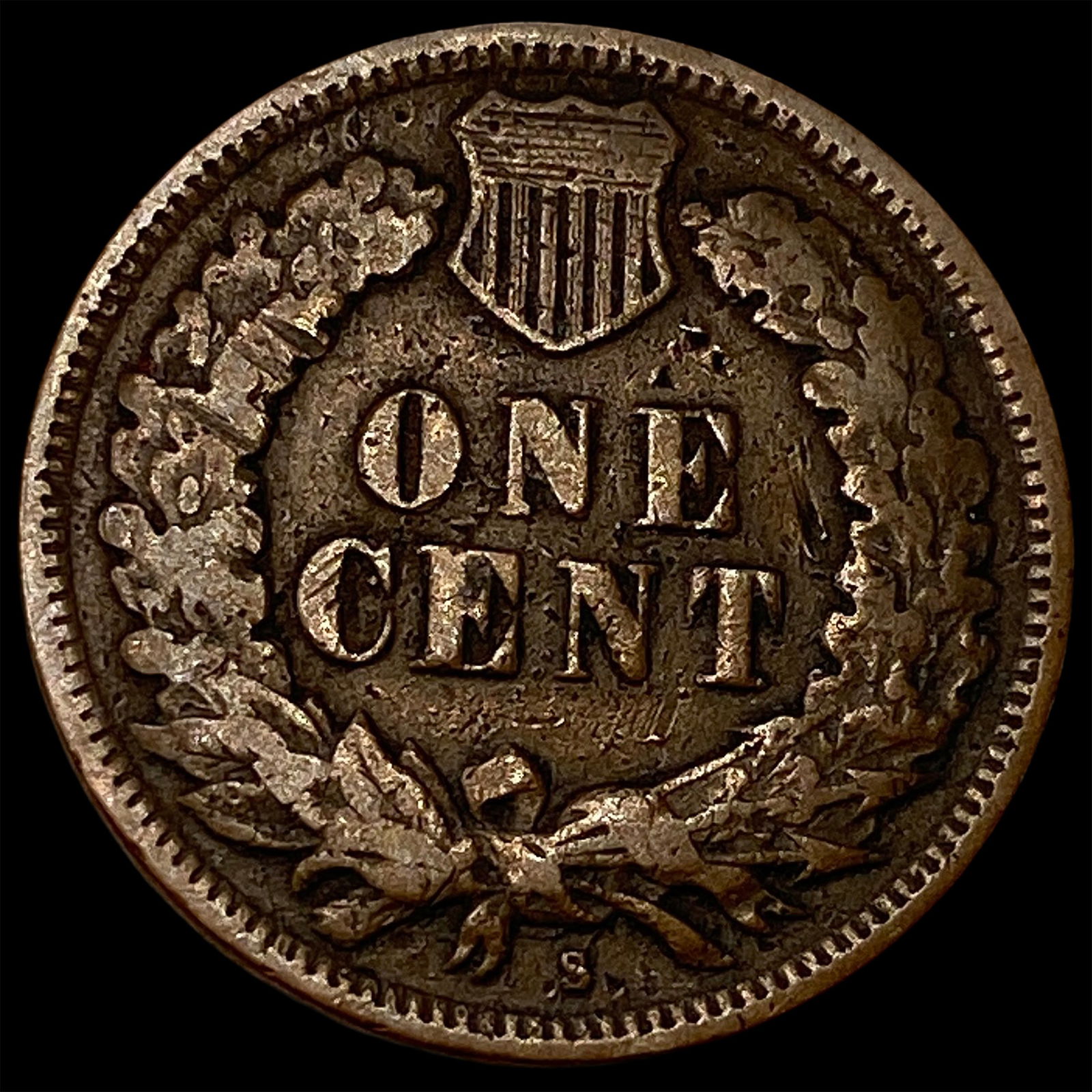 1908-S Indian Head Cent LIGHTLY CIRCULATED - 2