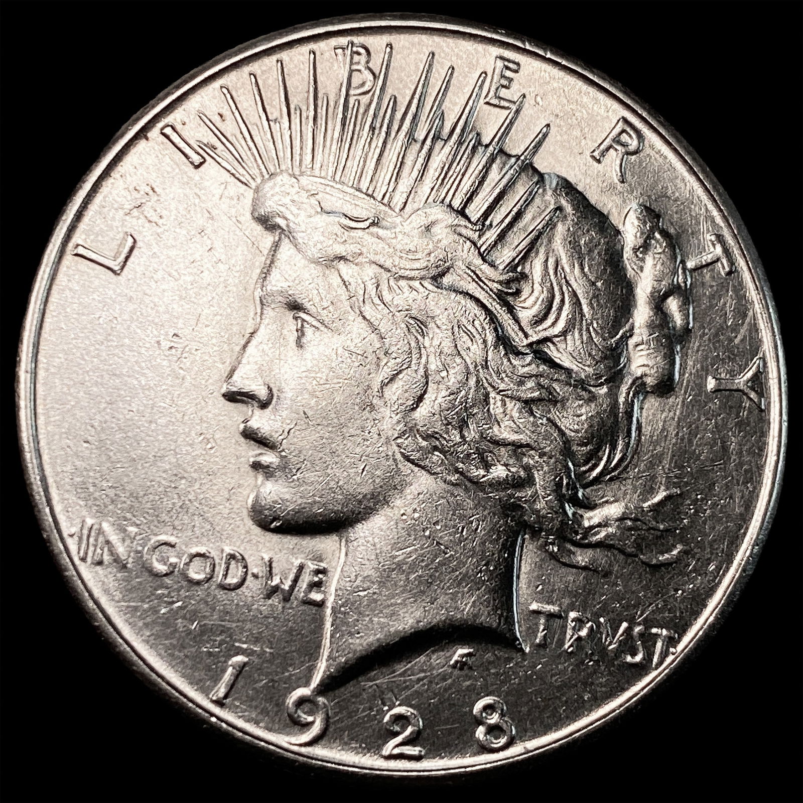 1923 Silver Peace Dollar CHOICE AU: 1923 Silver Peace Dollar CHOICE AU