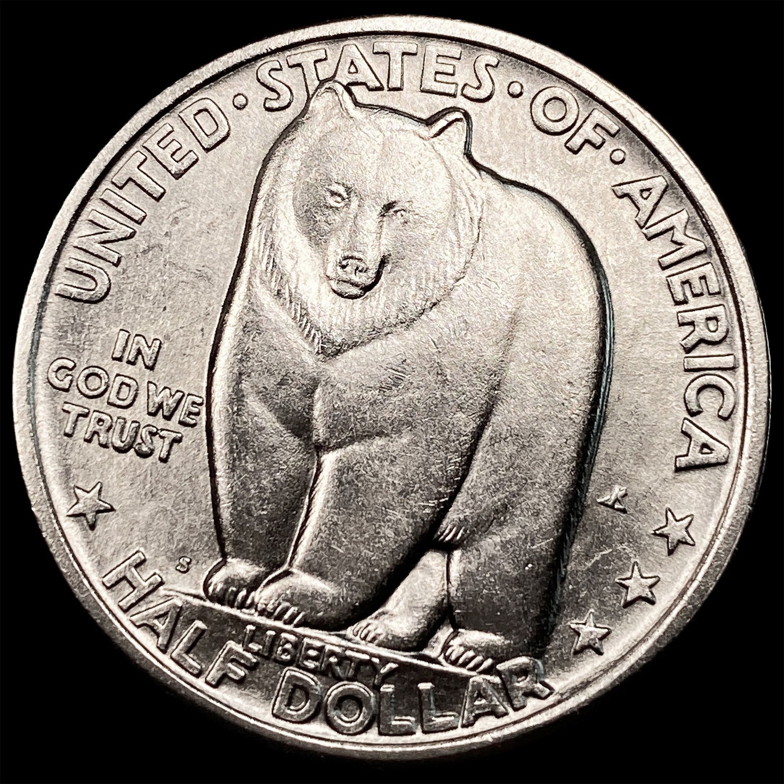 1936-S Silver Bay Bridge Half Dollar UNCIRCULATED: 1936-S Silver Bay Bridge Half Dollar UNCIRCULATED