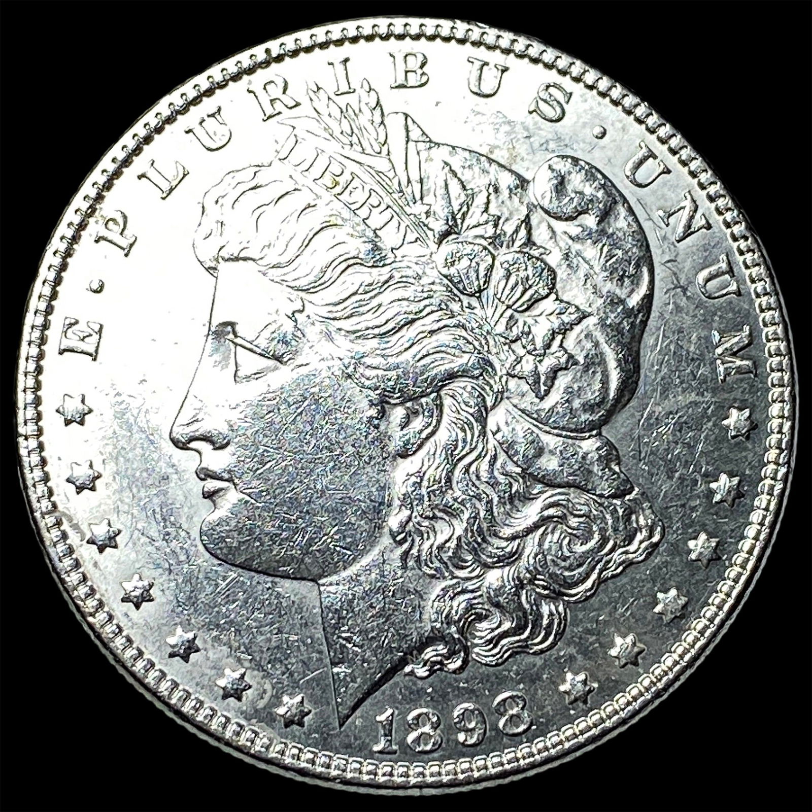 1898 Morgan Silver Dollar UNCIRCULATED: 1898 Morgan Silver Dollar UNCIRCULATED