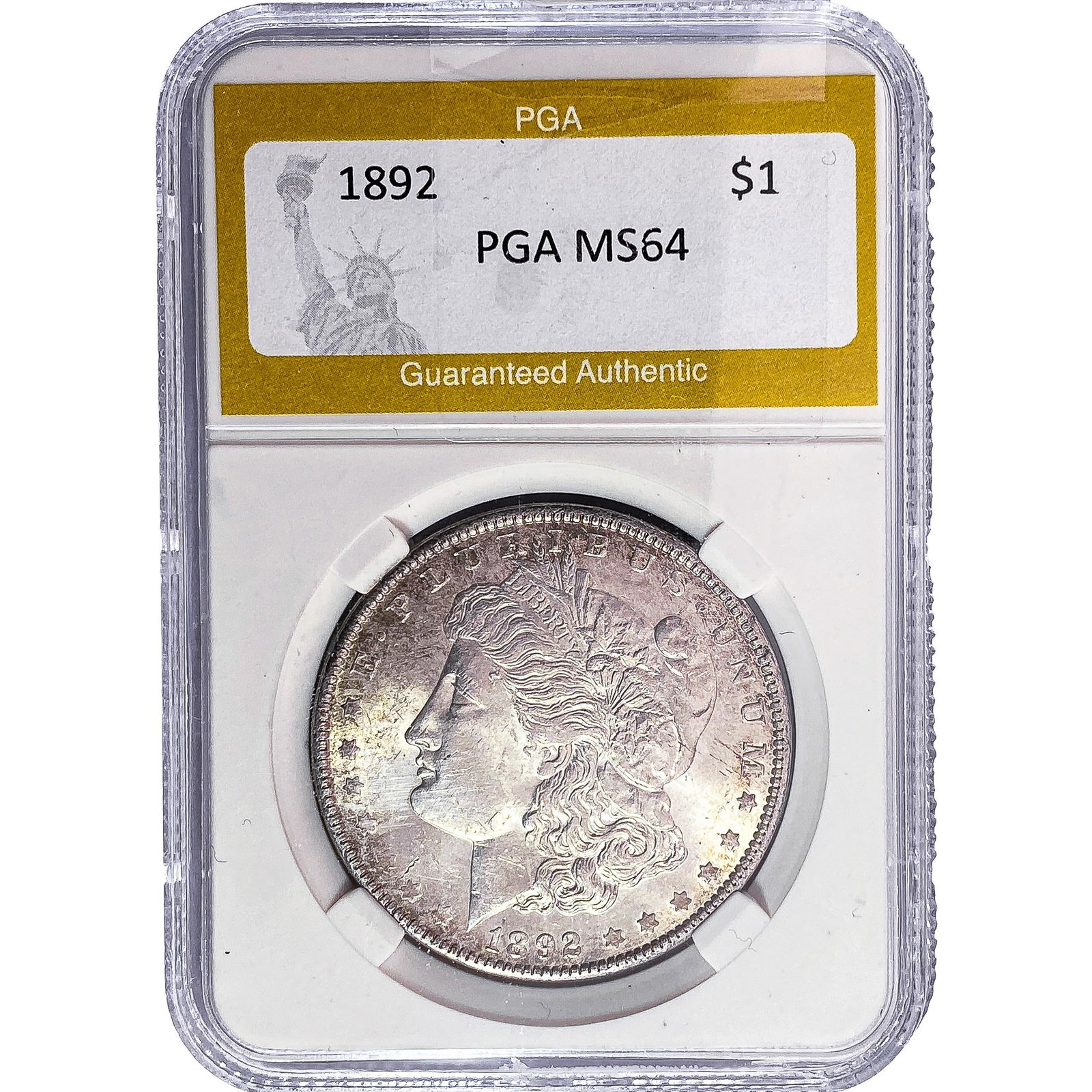 1892 Morgan Silver Dollar PGA MS64 (1 of 2)