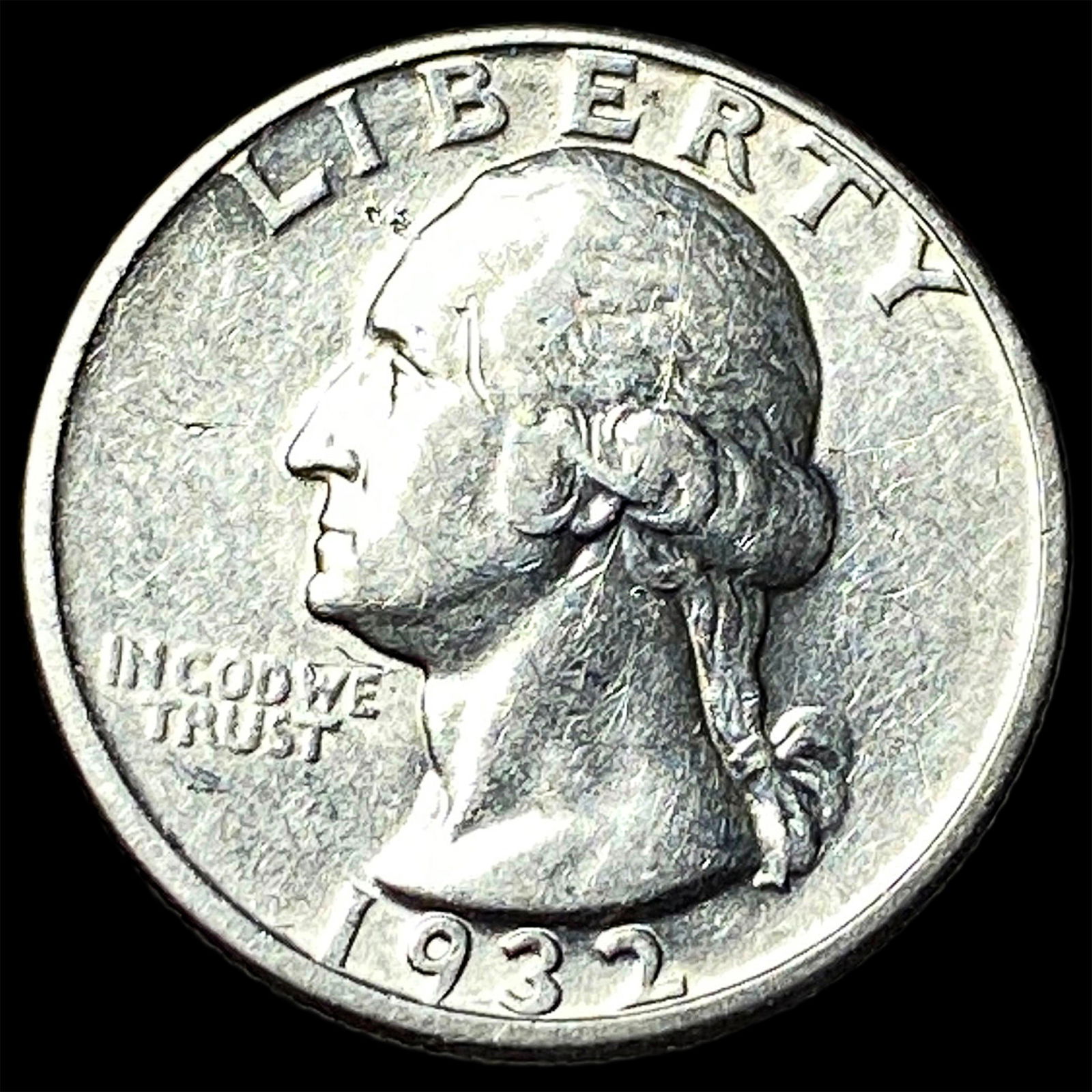 1932-D Silver Washington Quarter CLOSELY UNCIRCULATED (1 of 2)