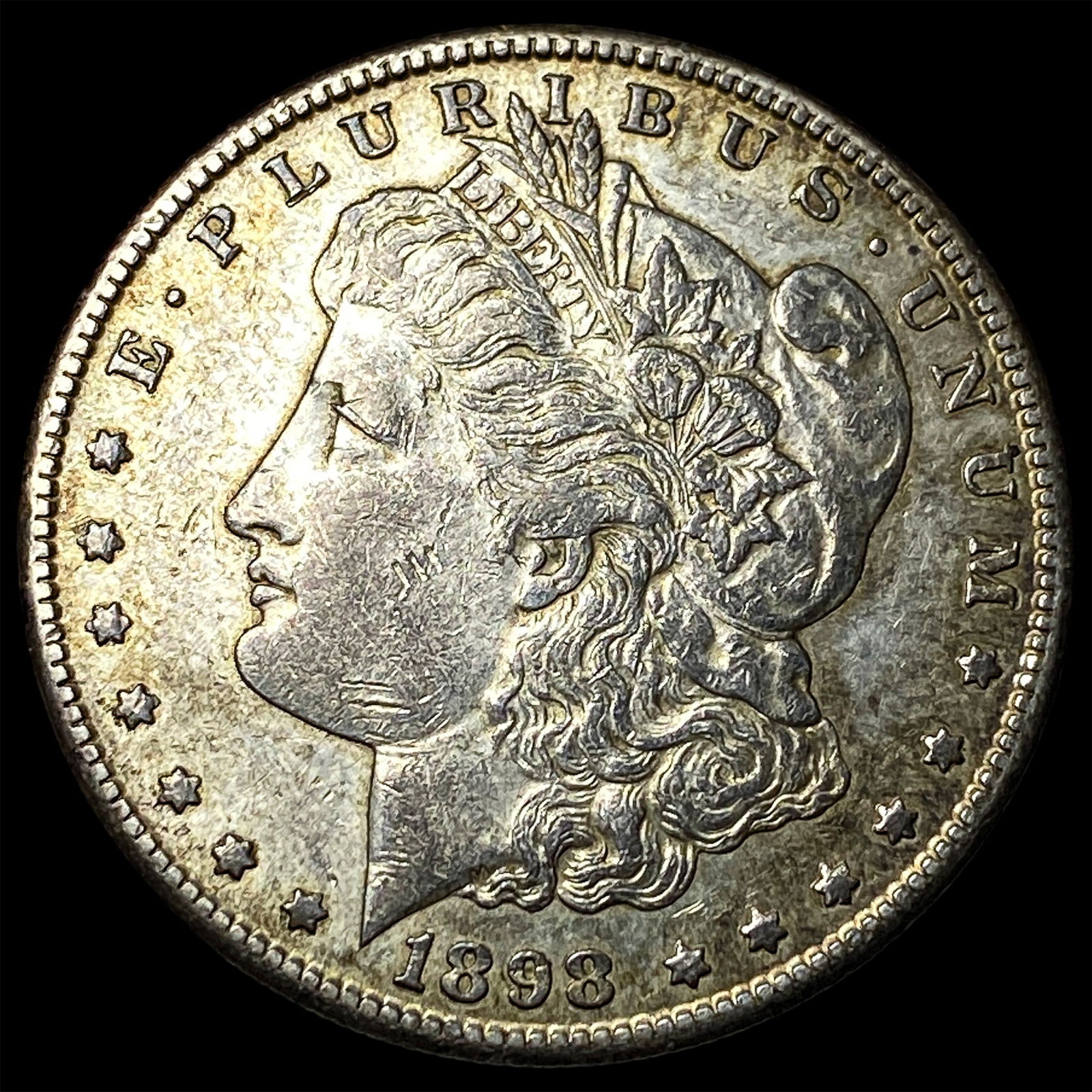 1898-S Silver Morgan Dollar CLOSELY UNCIRCULATED: 1898-S Silver Morgan Dollar CLOSELY UNCIRCULATED