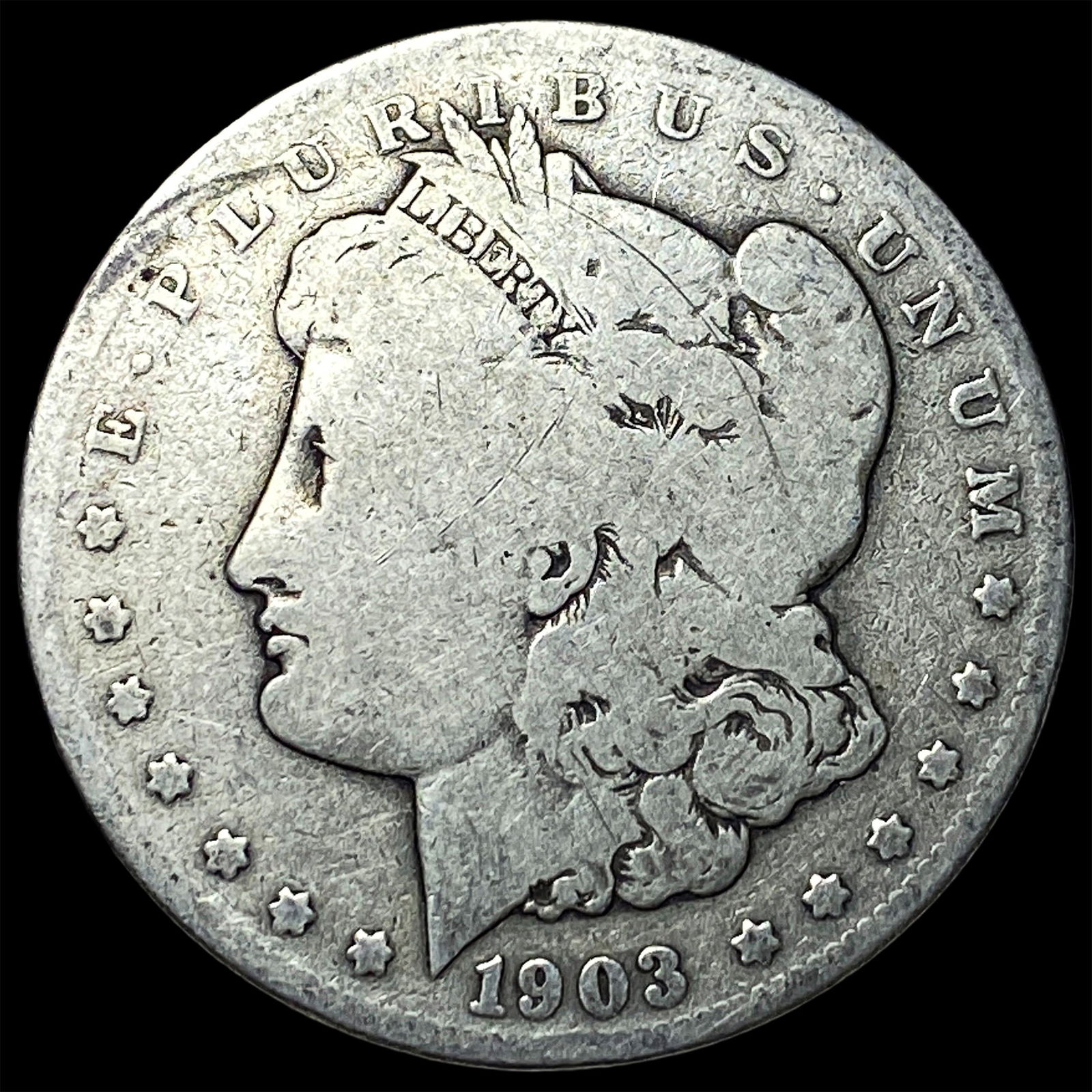 1903-S Silver Morgan Dollar NICELY CIRCULATED (1 of 2)