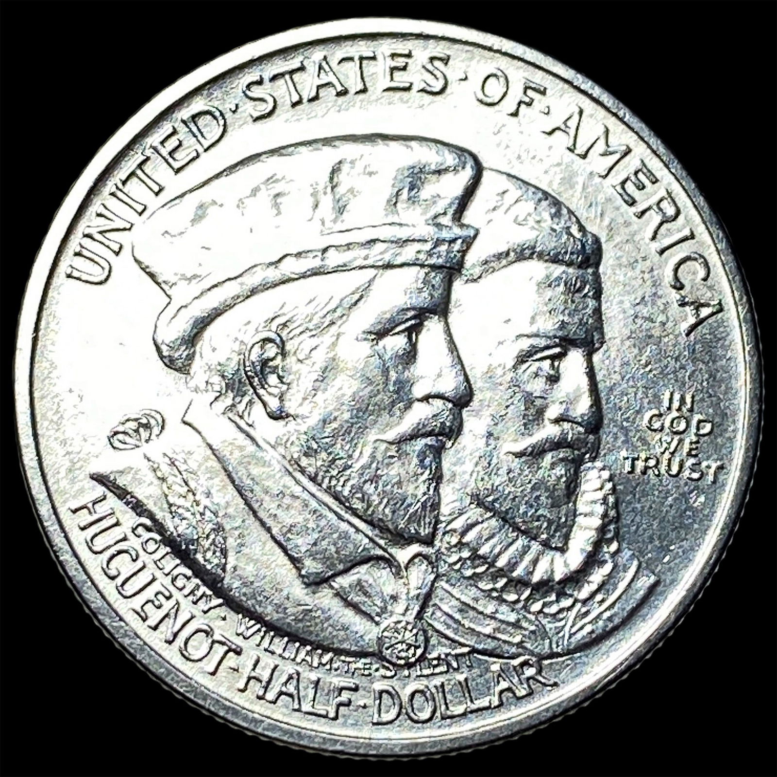 1924 Silver Huguenot-Walloon Half Dollar UNCIRCULATED: 1924 Silver Huguenot-Walloon Half Dollar UNCIRCULATED