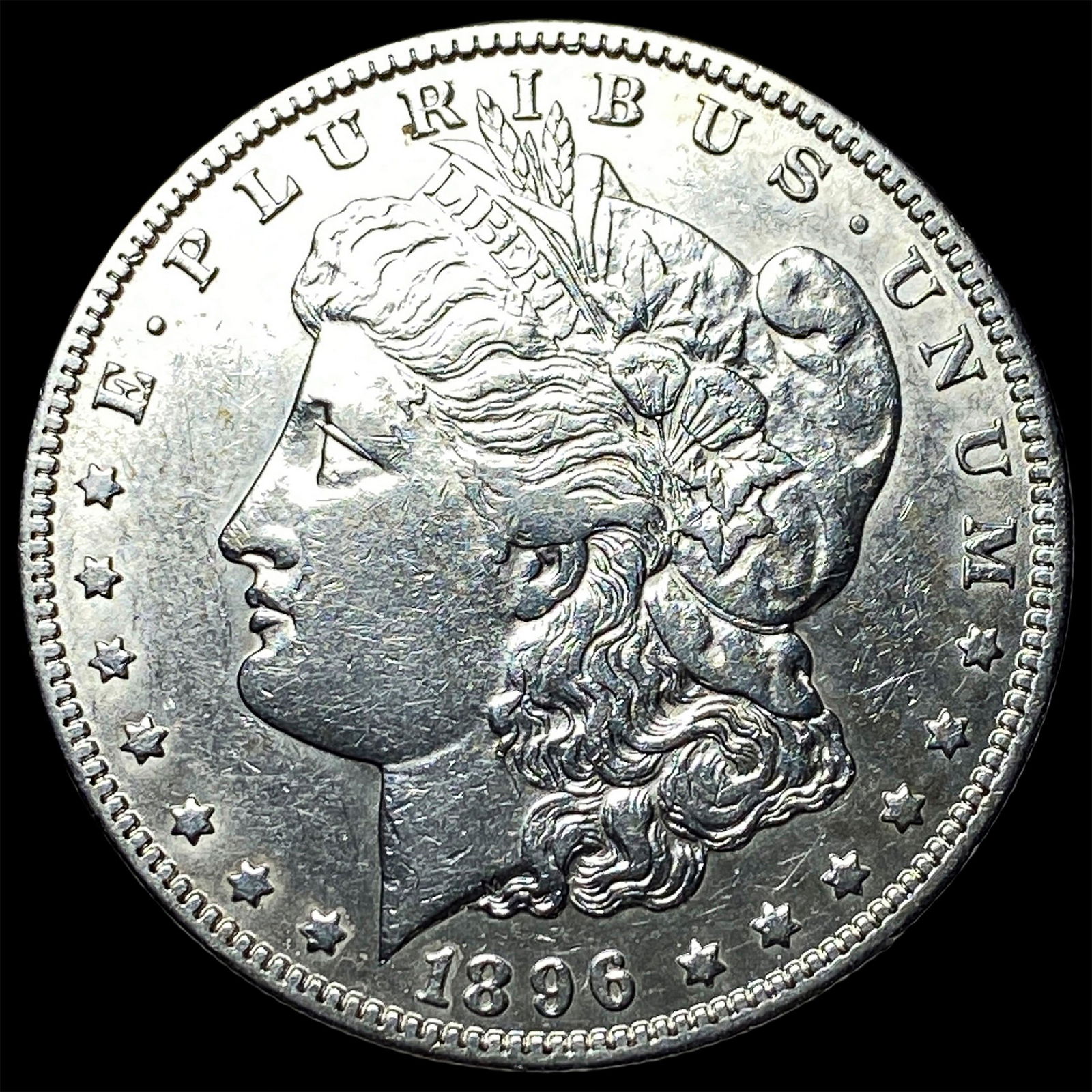 1896-O Silver Morgan Dollar CLOSELY UNCIRCULATED: 1896-O Silver Morgan Dollar CLOSELY UNCIRCULATED