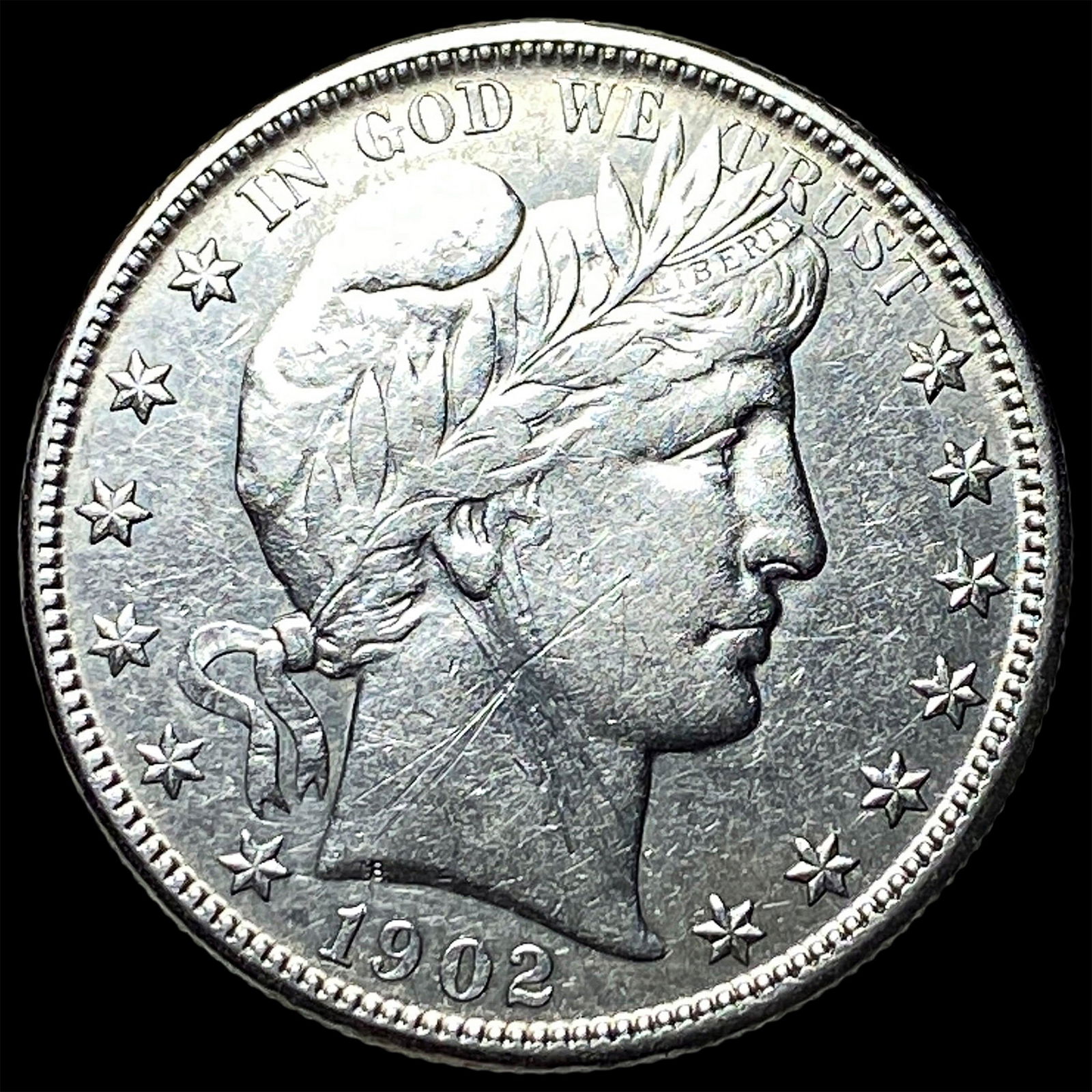 1902 Barber Half Dollar HIGH GRADE (1 of 2)