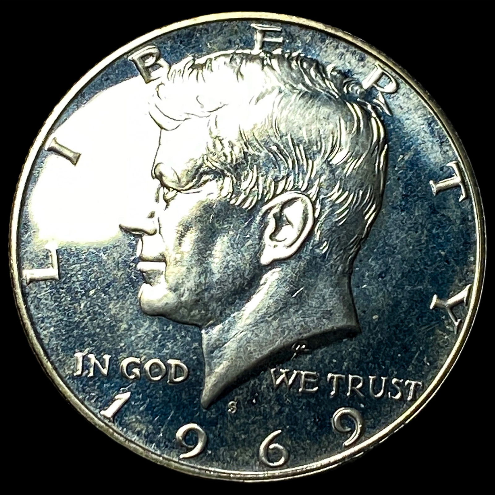 1969-S Silver Kennedy Half Dollar CHOICE PROOF (1 of 2)