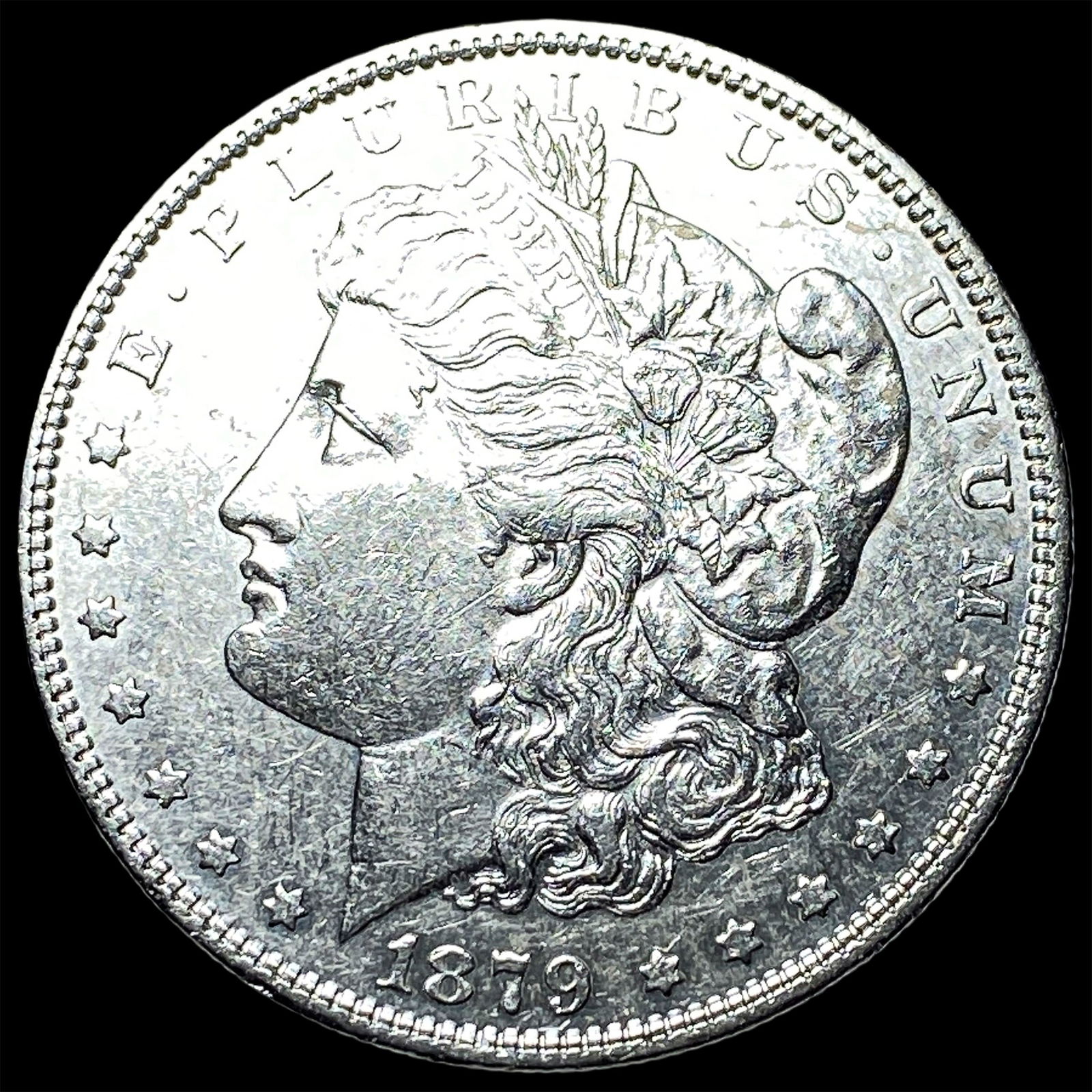 1879 Morgan Silver Dollar CLOSELY UNCIRCULATED (1 of 2)