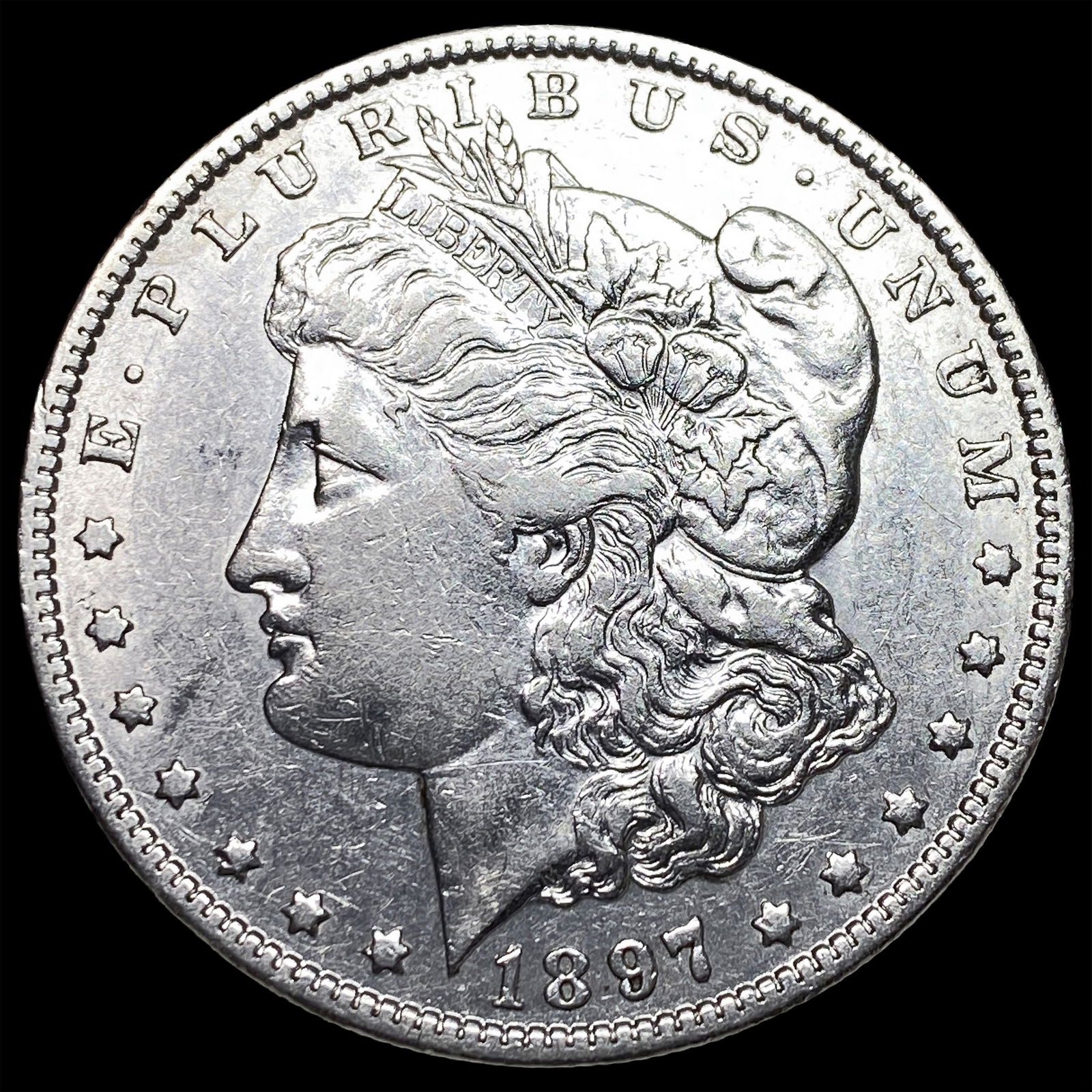1897-O Silver Morgan Dollar CLOSELY UNCIRCULATED: 1897-O Silver Morgan Dollar CLOSELY UNCIRCULATED