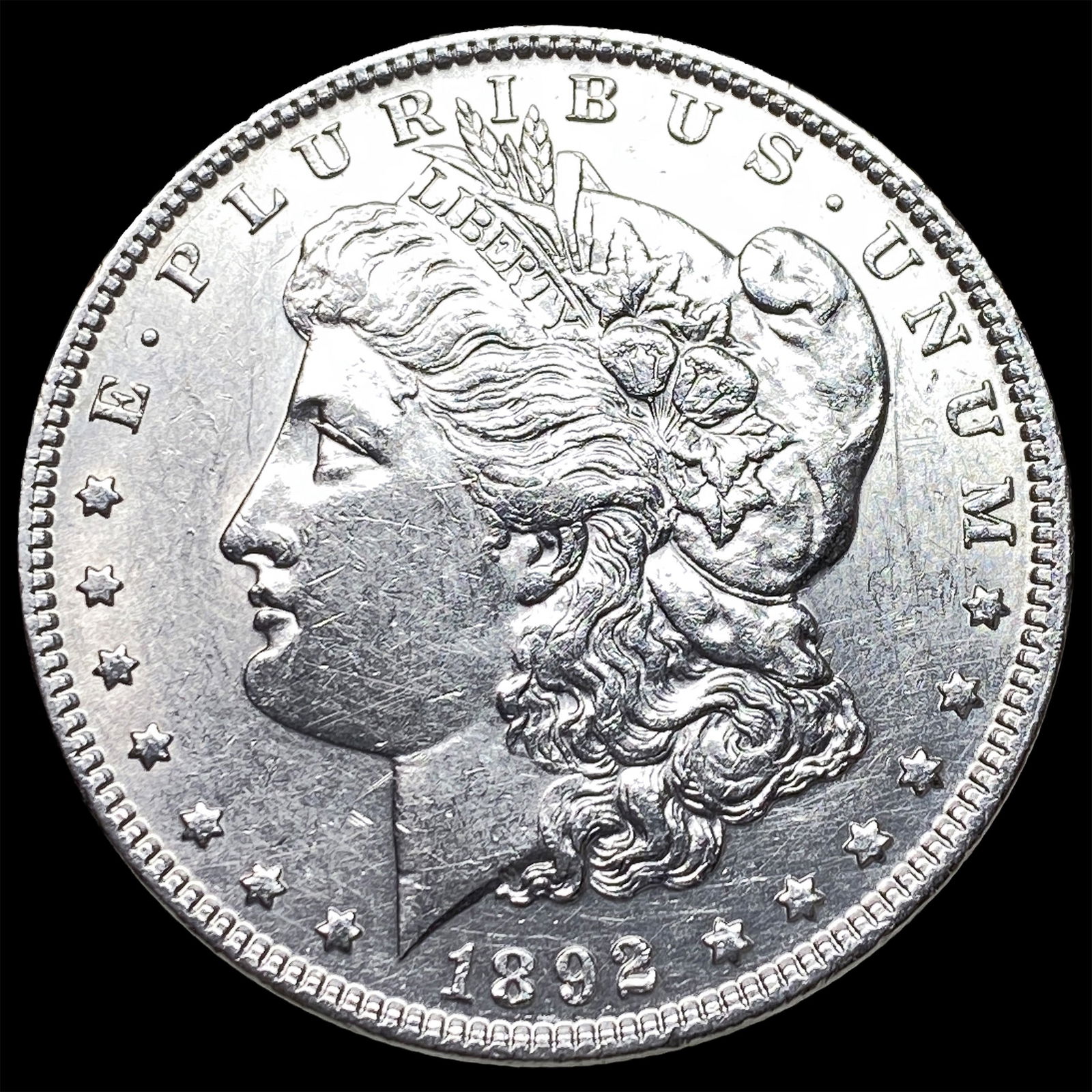 1892 Silver Morgan Dollar UNCIRCULATED: 1892 Silver Morgan Dollar UNCIRCULATED