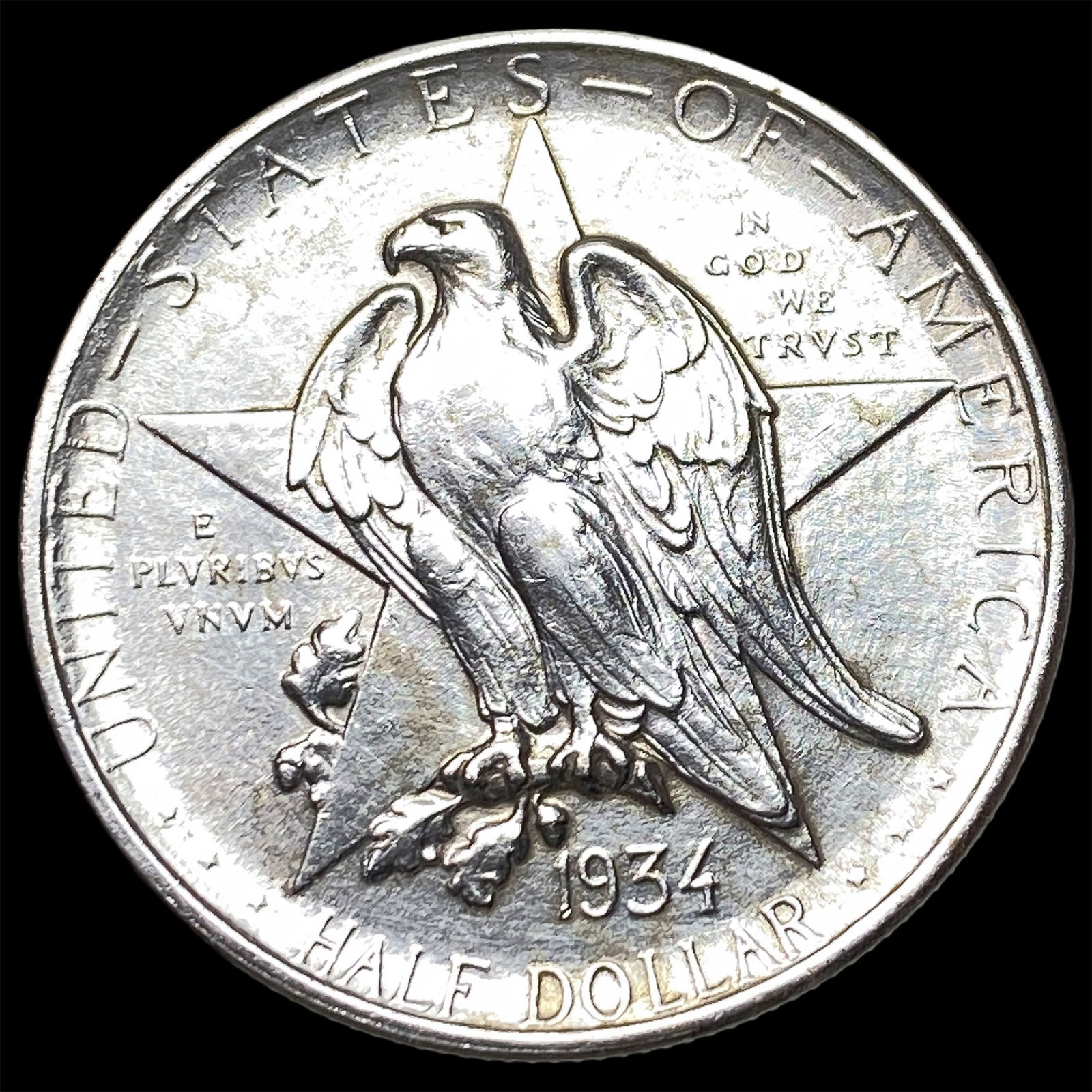1934 Silver Texas Independence Half Dollar UNCIRCULATED (1 of 2)