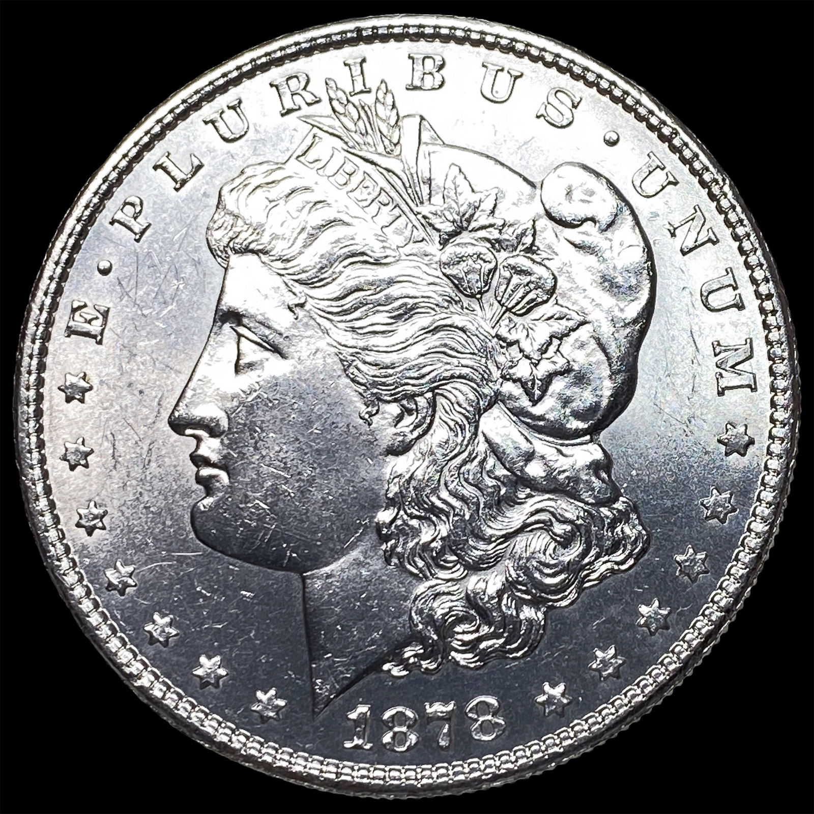 1878-S Silver Morgan Dollar UNCIRCULATED: 1878-S Silver Morgan Dollar UNCIRCULATED