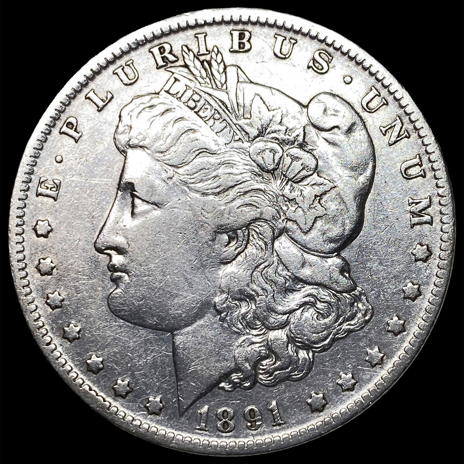 1891-O Silver Morgan Dollar LIGHTLY CIRCULATED: 1891-O Silver Morgan Dollar LIGHTLY CIRCULATED