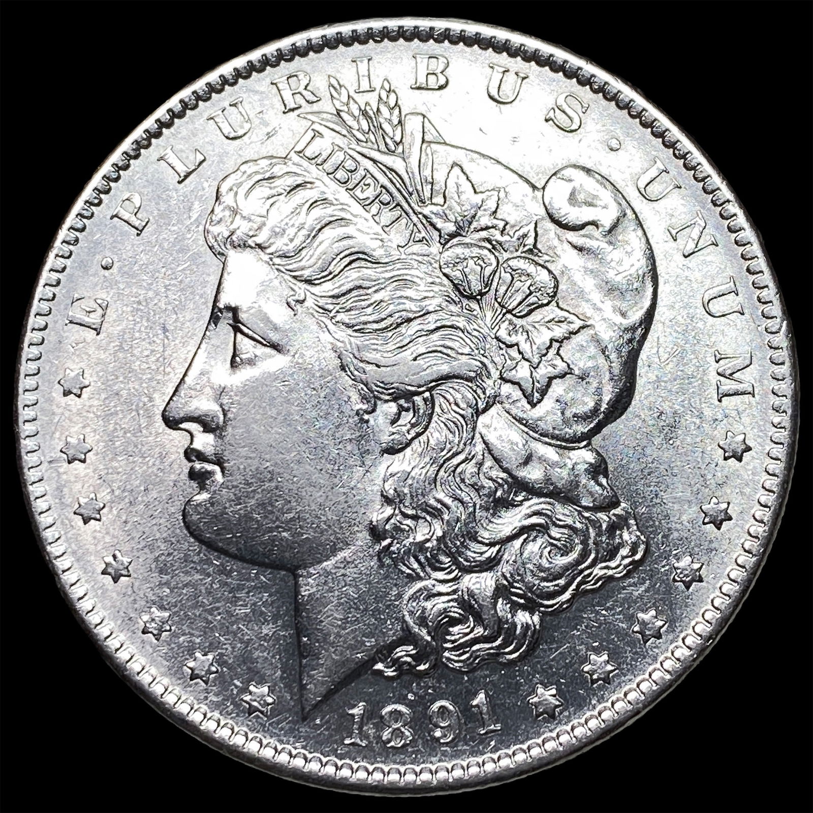1891-S Morgan Silver Dollar UNCIRCULATED: 1891-S Morgan Silver Dollar UNCIRCULATED