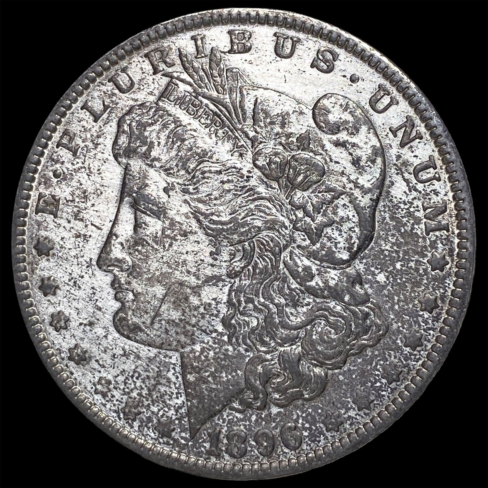 1896-O Silver Morgan Dollar CLOSELY UNCIRCULATED: 1896-O Silver Morgan Dollar CLOSELY UNCIRCULATED