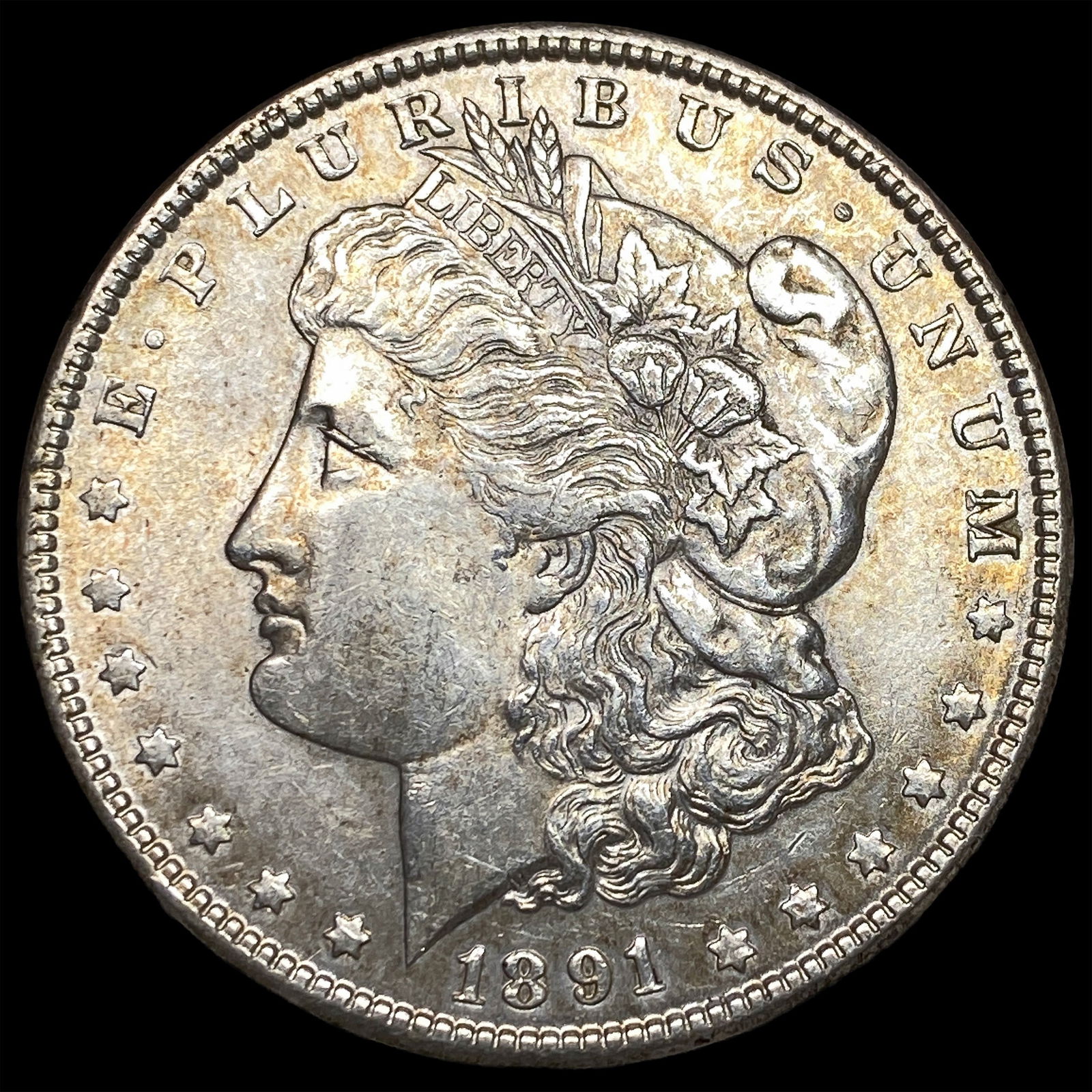 1891 Morgan Silver Dollar CHOICE AU (1 of 2)