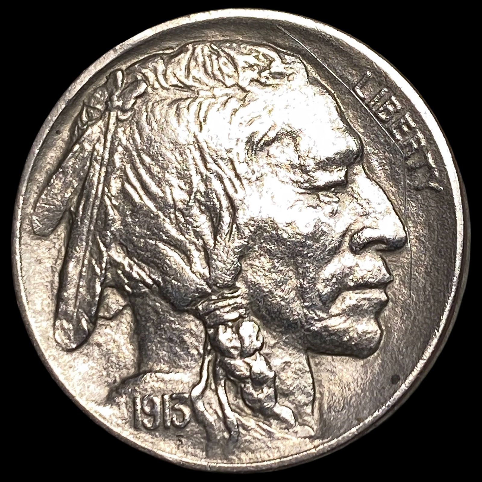 1915-D Buffalo Nickel CHOICE AU: 1915-D Buffalo Nickel CHOICE AU