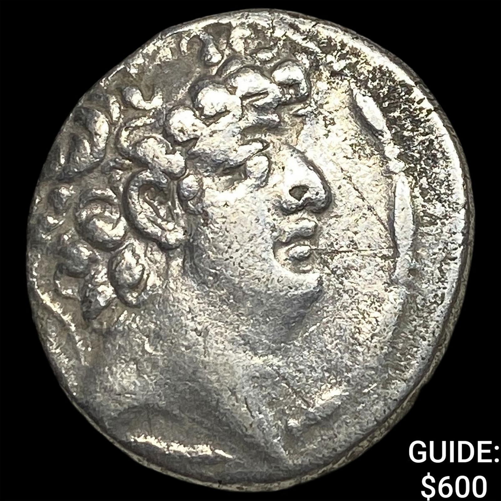 Seleukid Philip I, 95-75 BC Silver Tetradrachm NEARLY UNCIRCULATED: Seleukid Philip I, 95-75 BC Silver Tetradrachm NEARLY UNCIRCULATED