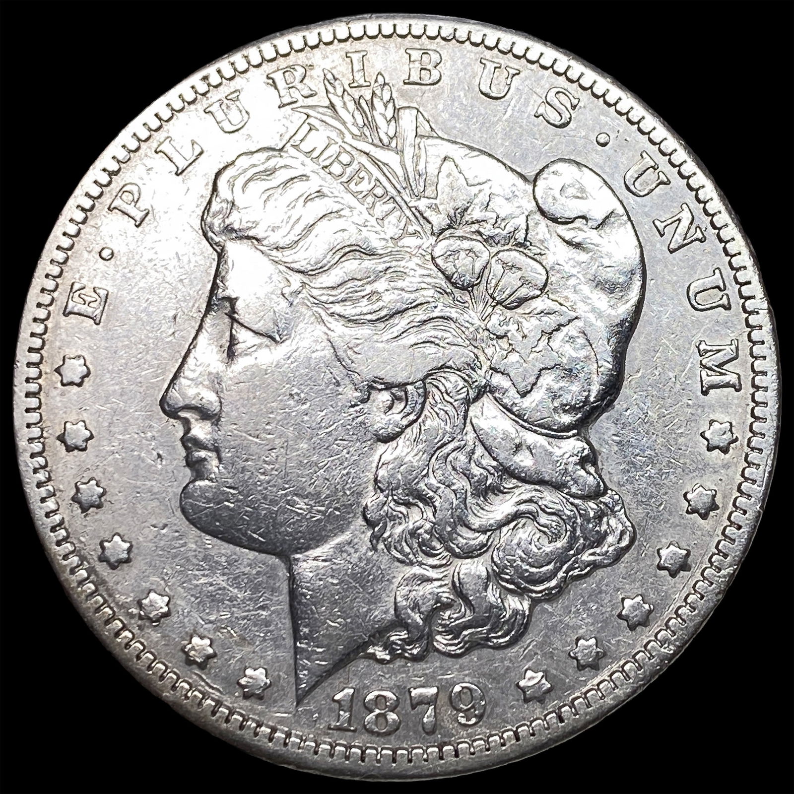 1879-CC Silver Morgan Dollar NEARLY UNCIRCULATED (1 of 2)