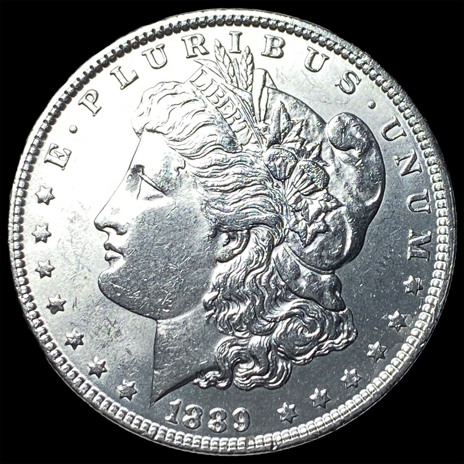 1889 Silver Morgan Dollar UNCIRCULATED: 1889 Silver Morgan Dollar UNCIRCULATED