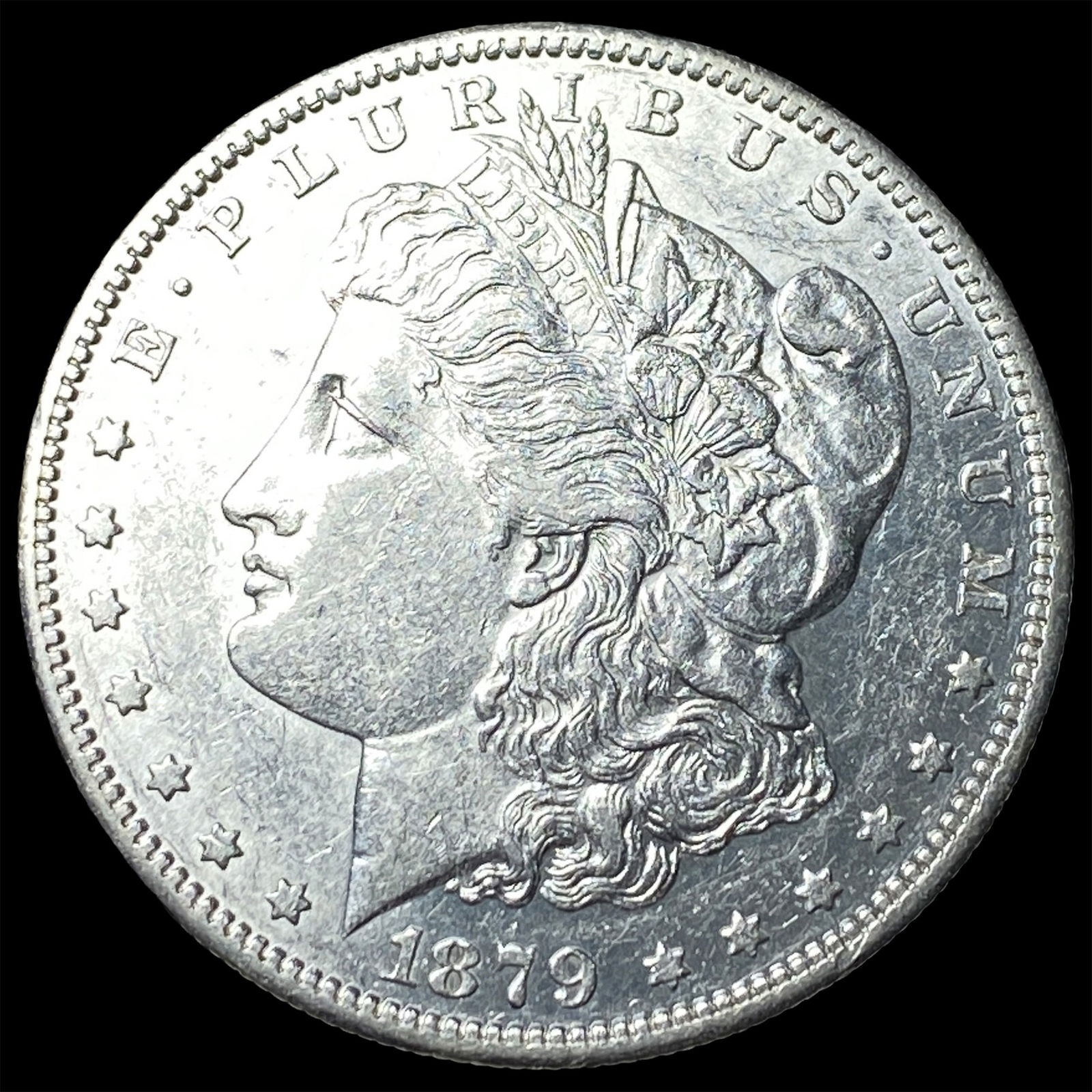 1879-O Silver Morgan Dollar CHOICE AU: 1879-O Silver Morgan Dollar CHOICE AU