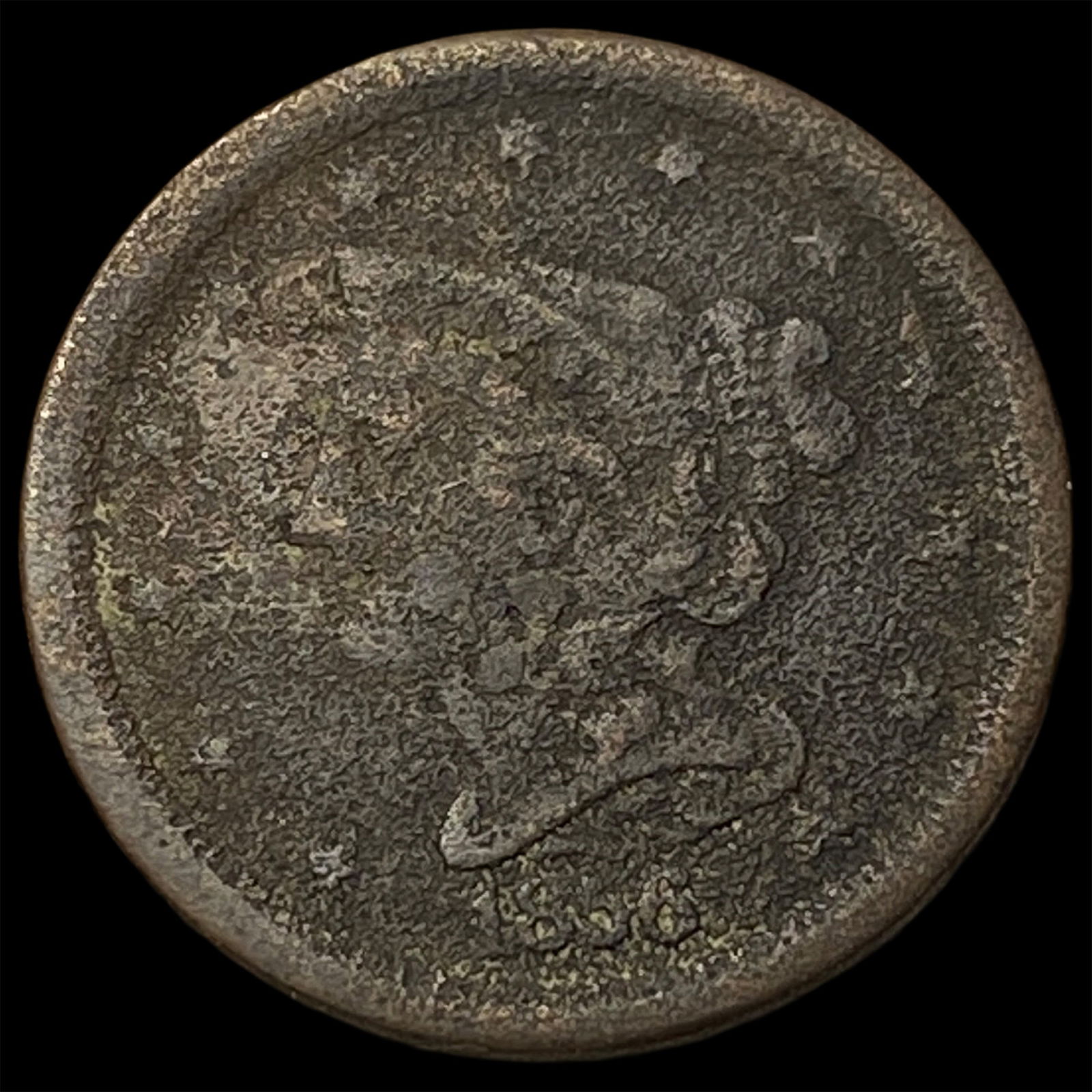 1849 Braided Hair Half Cent LIGHTLY CIRCULATED: 1849 Braided Hair Half Cent LIGHTLY CIRCULATED