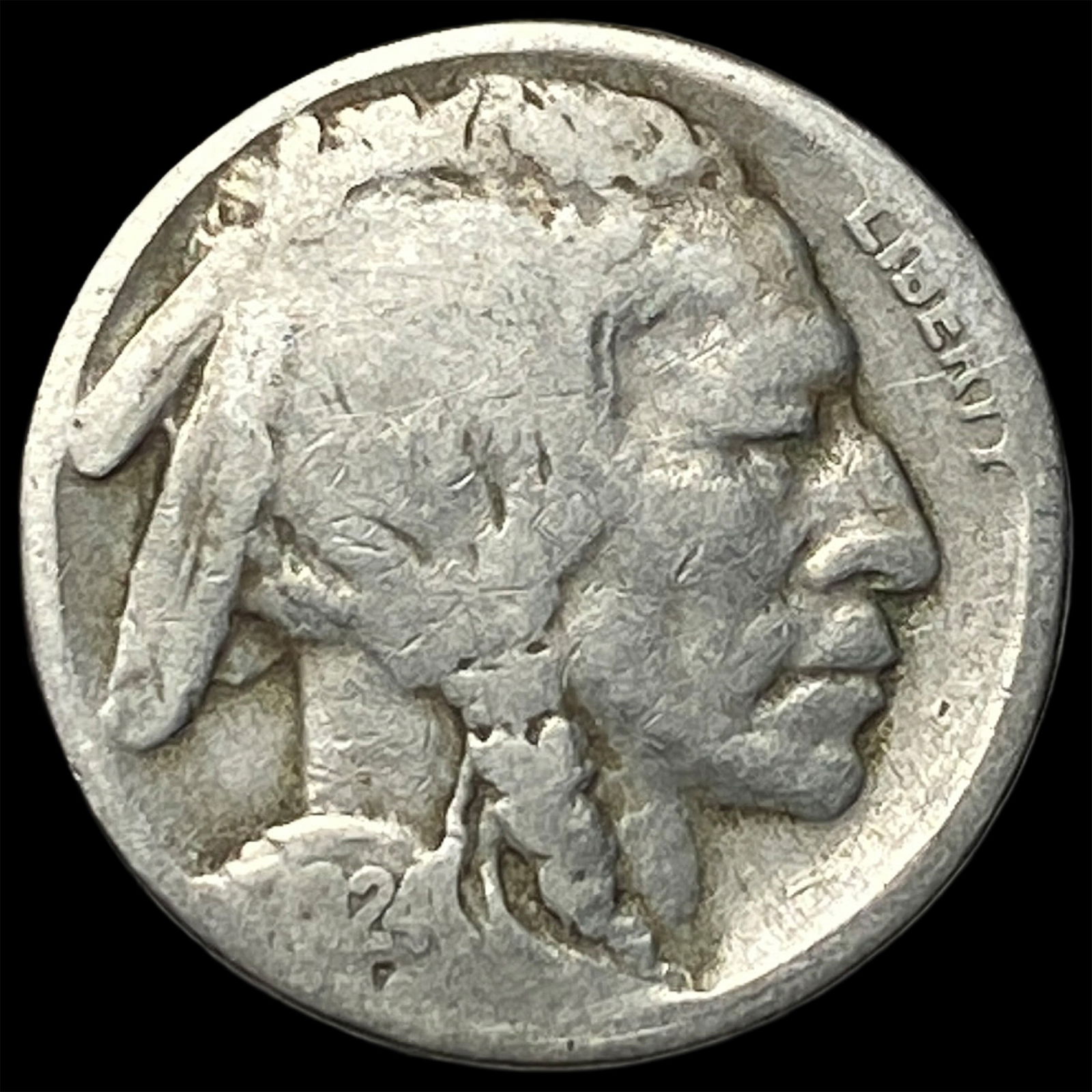 1924 Buffalo Nickel LIGHTLY CIRCULATED: 1924 Buffalo Nickel LIGHTLY CIRCULATED