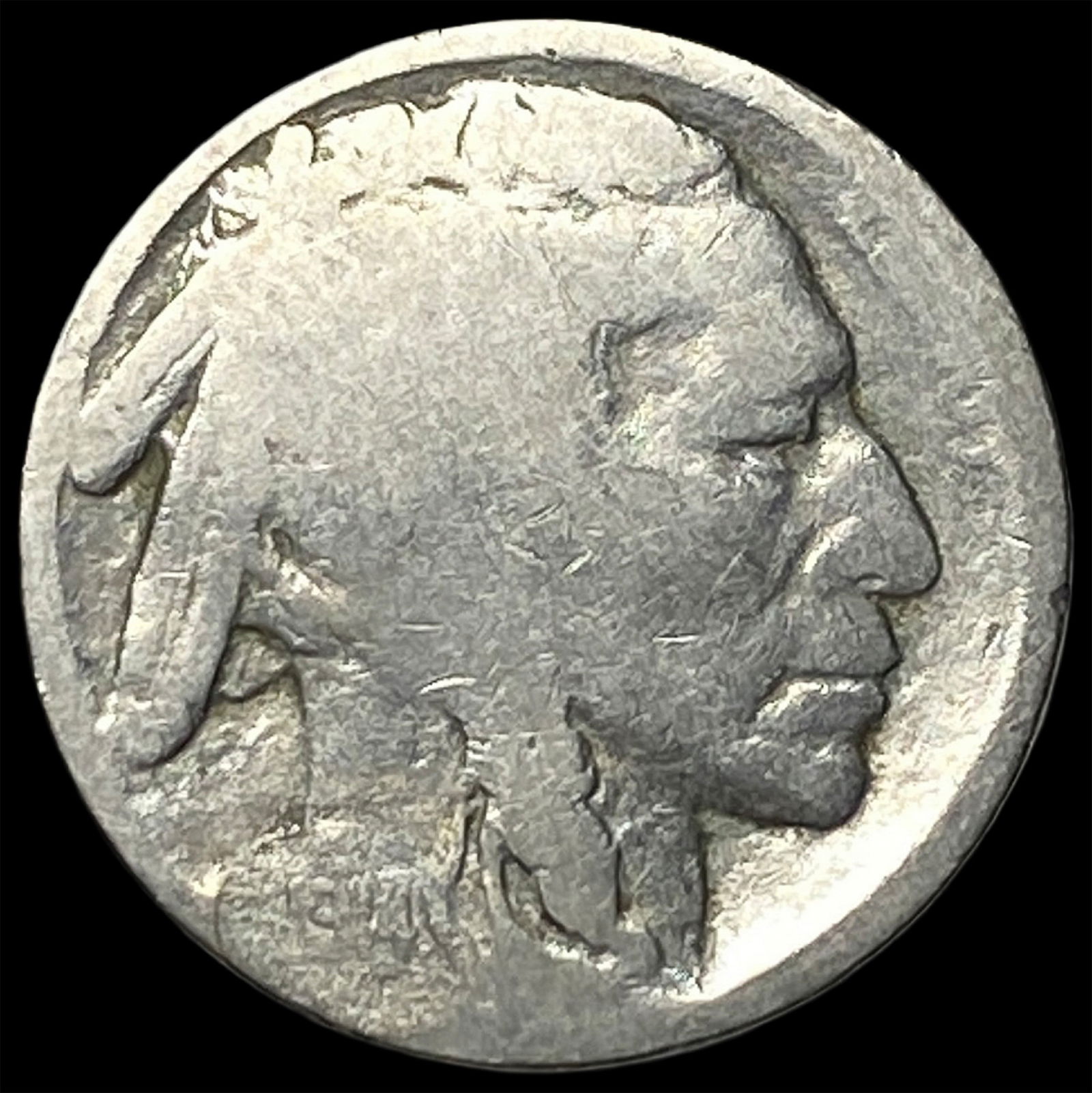 Buffalo Nickel no date visible. NICELY CIRCULATED: Buffalo Nickel no date visible. NICELY CIRCULATED