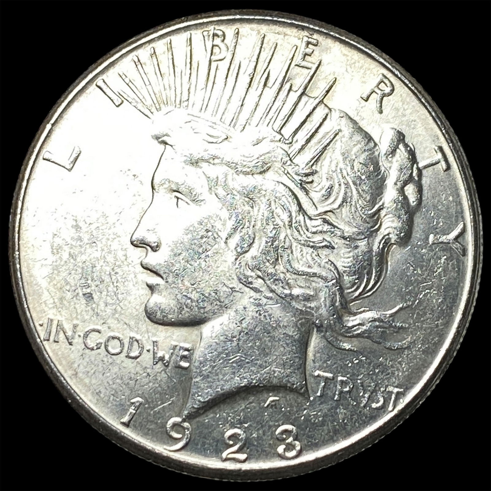 1923 Silver Peace Dollar UNCIRCULATED: 1923 Silver Peace Dollar UNCIRCULATED
