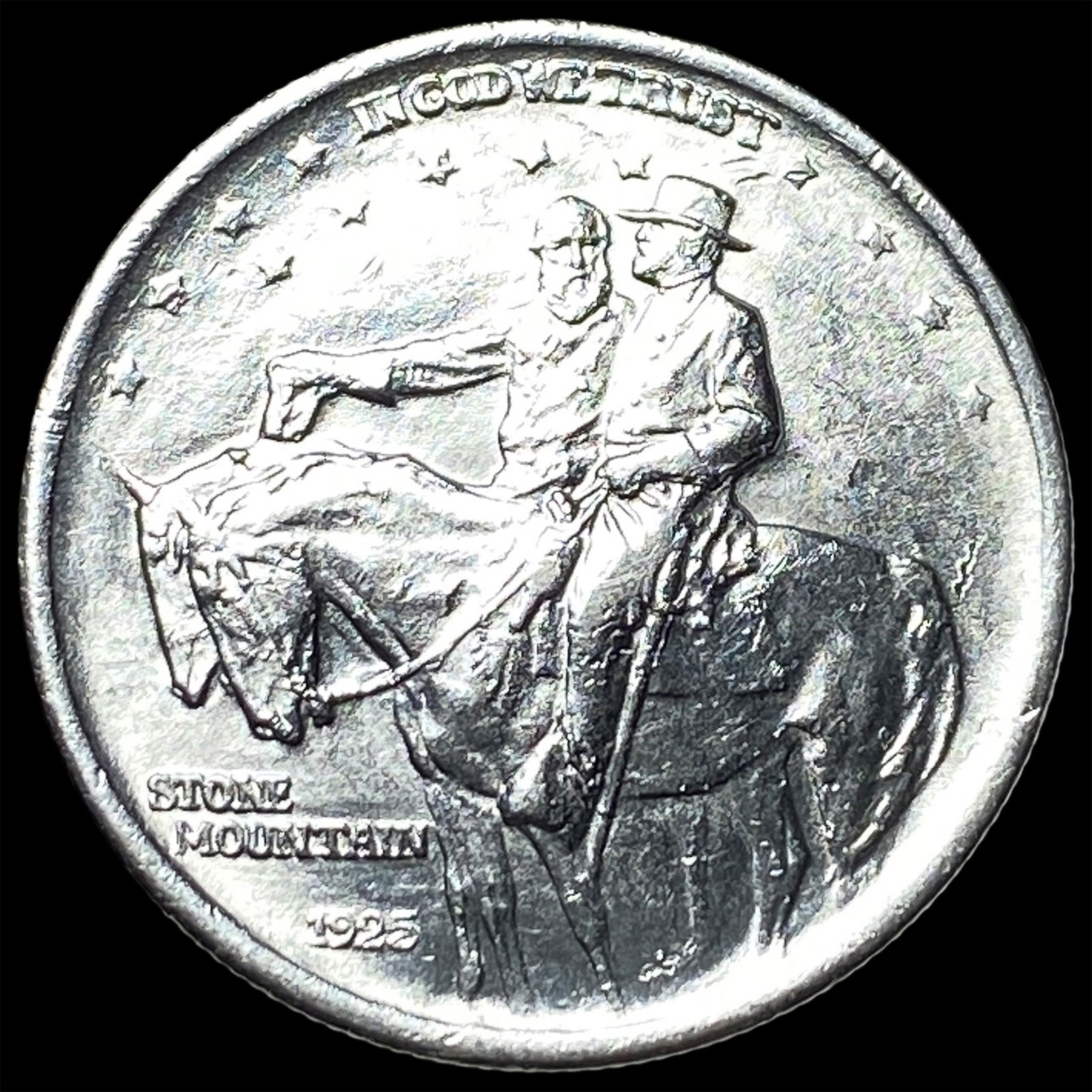 1925 Silver Stone Mountain Half Dollar UNCIRCULATED: 1925 Silver Stone Mountain Half Dollar UNCIRCULATED