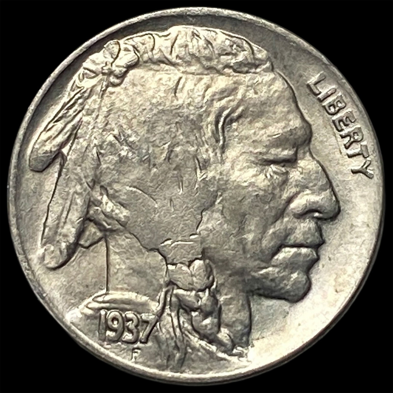 1937-D Buffalo Nickel CHOICE BU: 1937-D Buffalo Nickel CHOICE BU