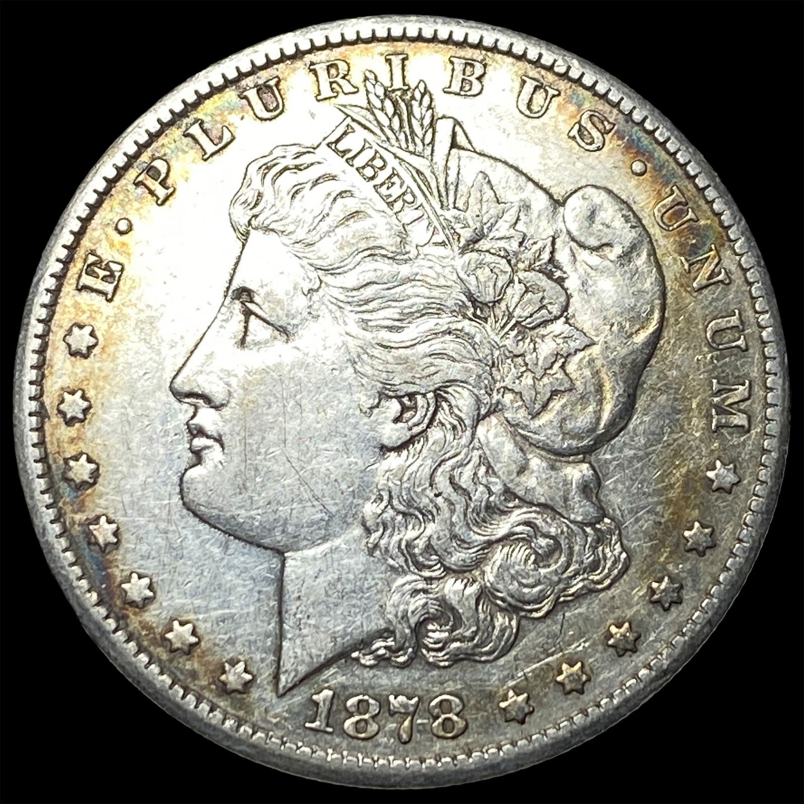 1878-CC Silver Morgan Dollar NEARLY UNCIRCULATED (1 of 2)
