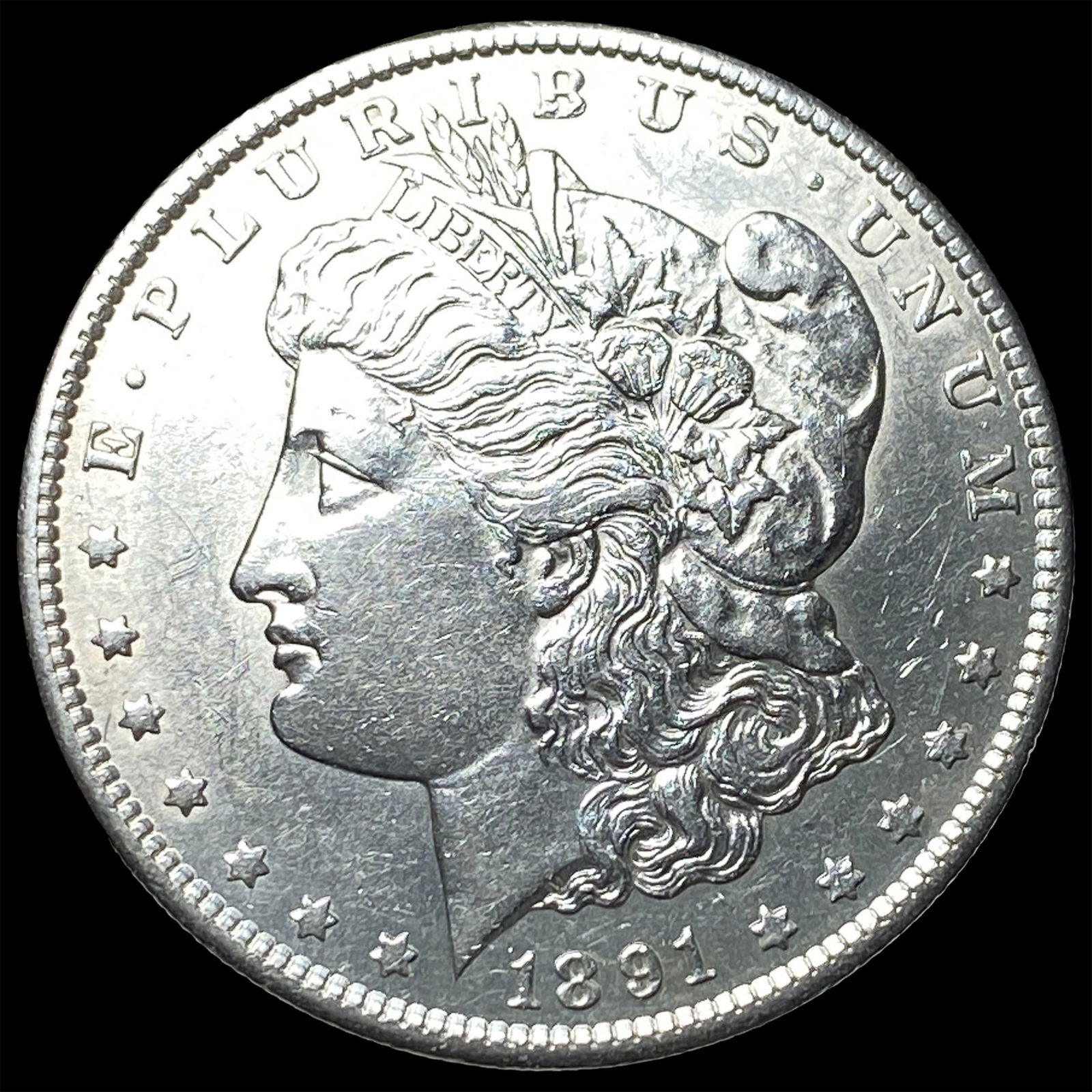 1891-S Silver Morgan Dollar UNCIRCULATED: 1891-S Silver Morgan Dollar UNCIRCULATED