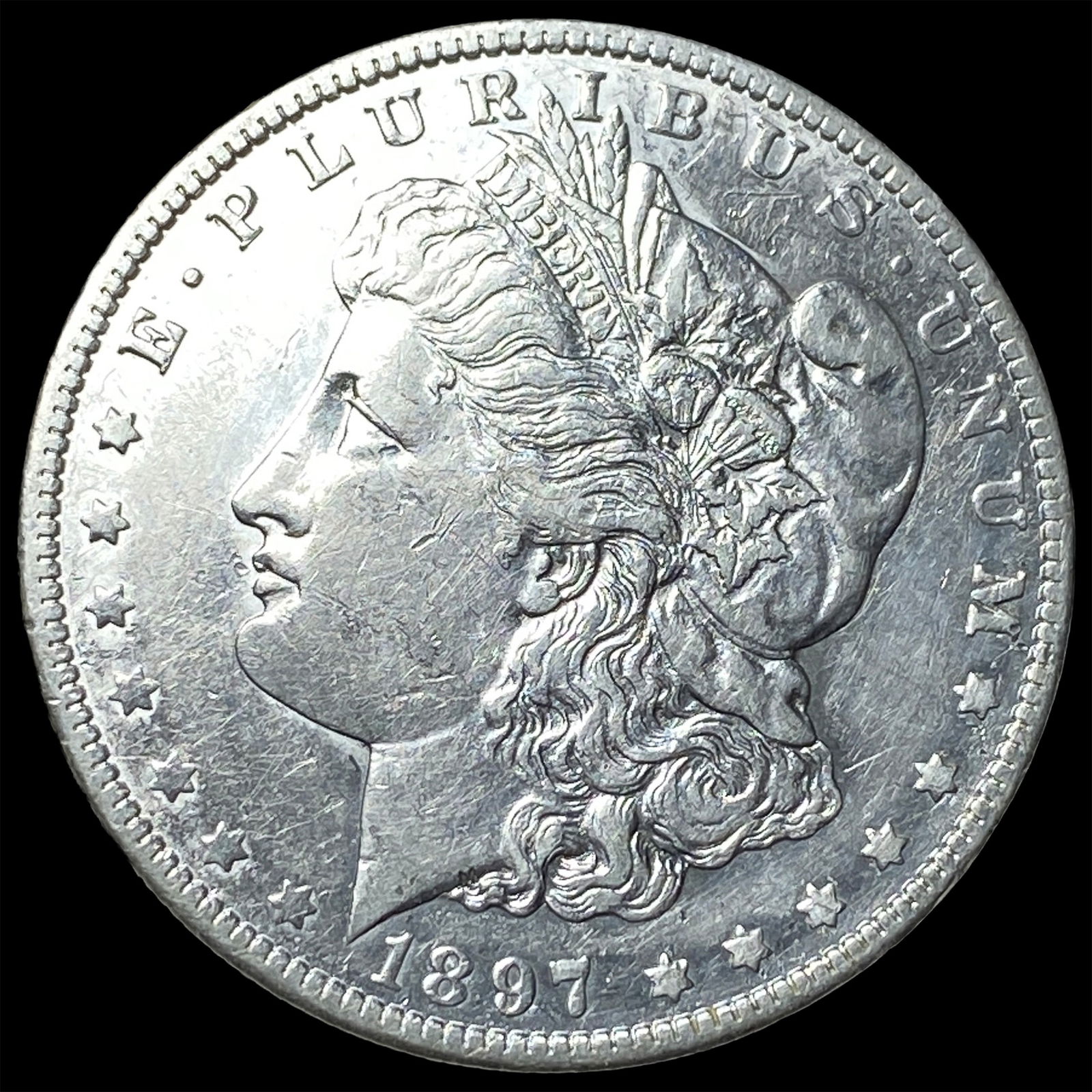 1897-O Silver Morgan Dollar CHOICE AU: 1897-O Silver Morgan Dollar CHOICE AU