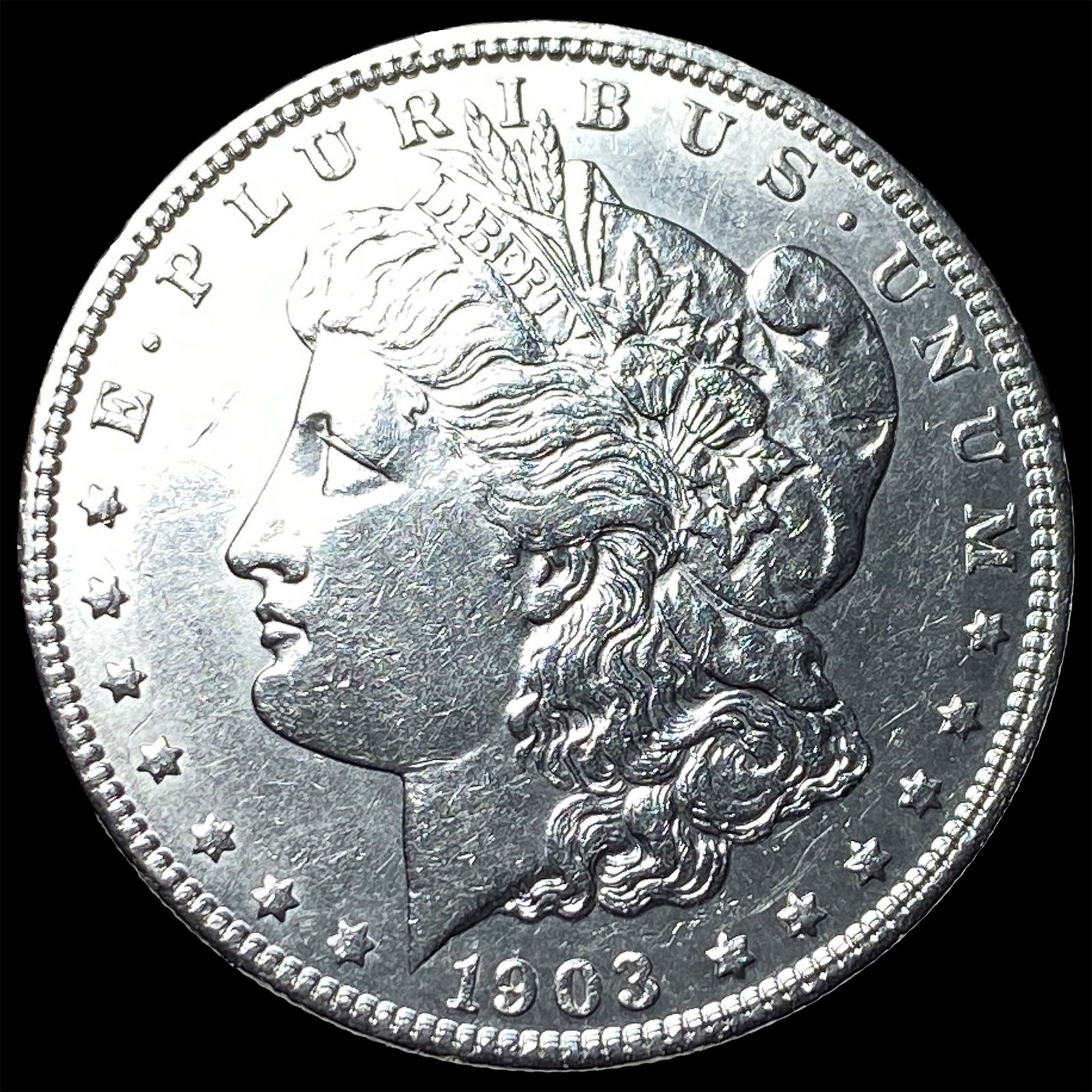 1903 Morgan Silver Dollar CLOSELY UNCIRCULATED: 1903 Morgan Silver Dollar CLOSELY UNCIRCULATED