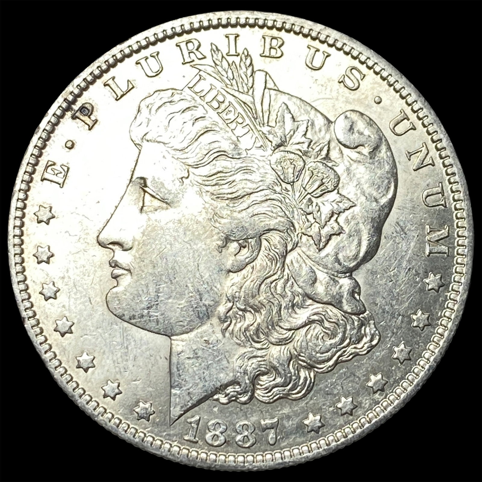 1887-O Silver Morgan Dollar CHOICE AU: 1887-O Silver Morgan Dollar CHOICE AU