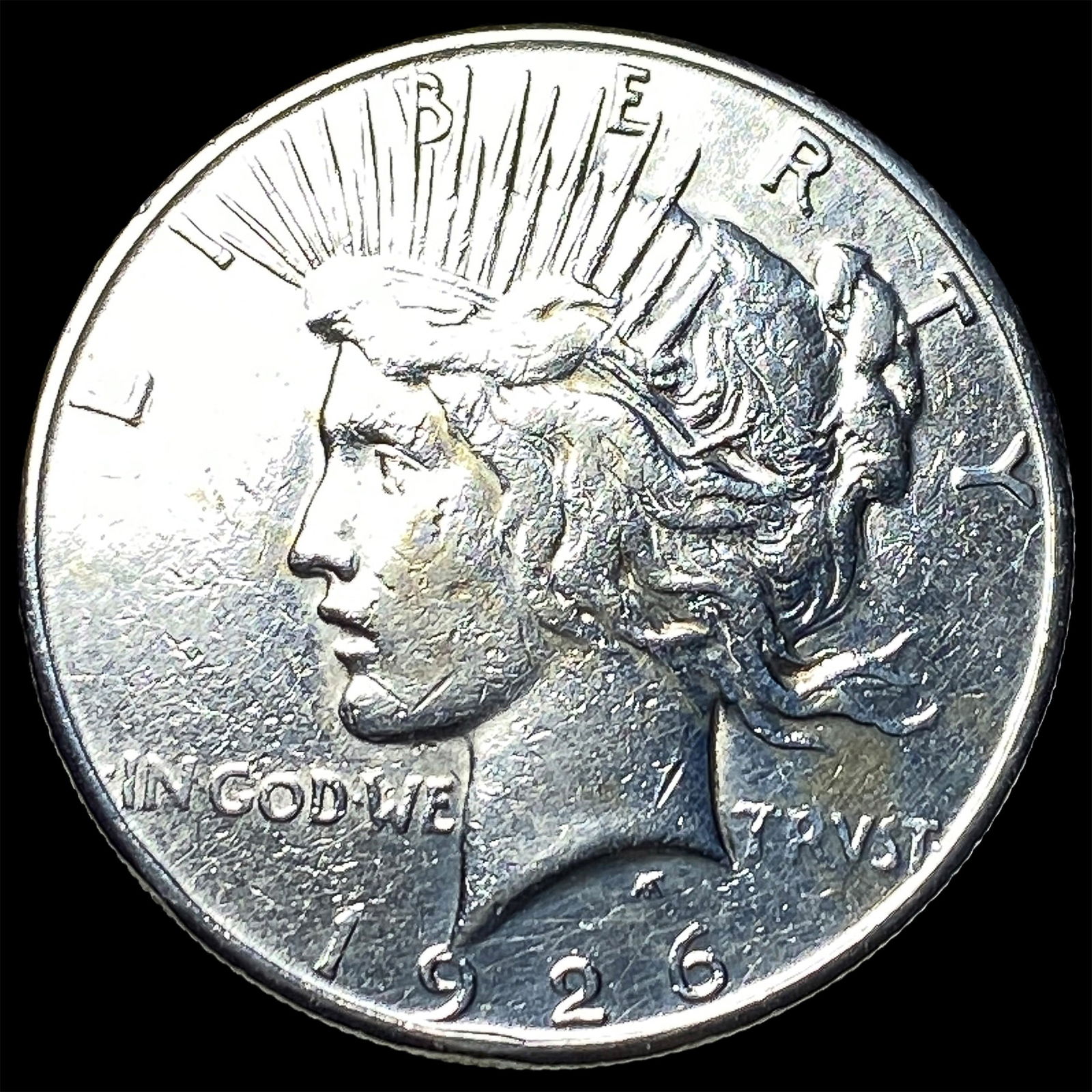 1926 Silver Peace Dollar CLOSELY UNCIRCULATED: 1926 Silver Peace Dollar CLOSELY UNCIRCULATED