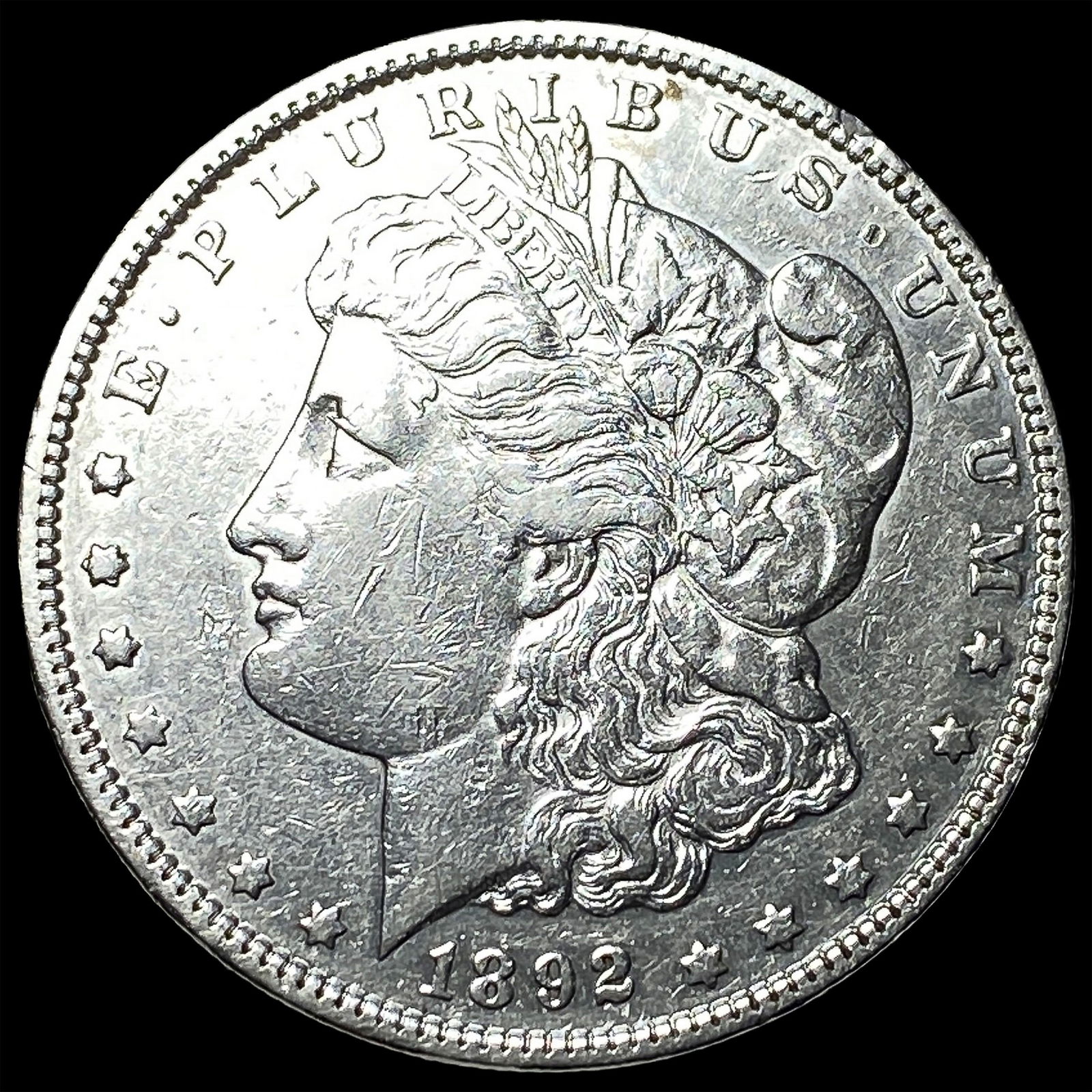1892-O Silver Morgan Dollar CLOSELY UNCIRCULATED: 1892-O Silver Morgan Dollar CLOSELY UNCIRCULATED