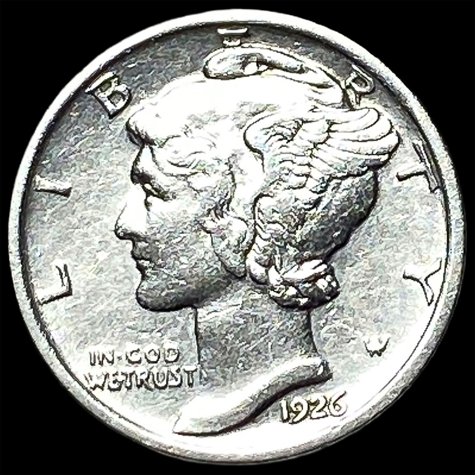 1926 Mercury Dime CLOSELY UNCIRCULATED (1 of 2)