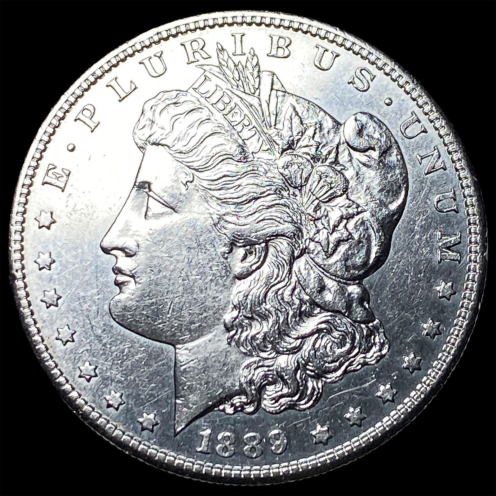 1889 Morgan Silver Dollar UNCIRCULATED: 1889 Morgan Silver Dollar UNCIRCULATED