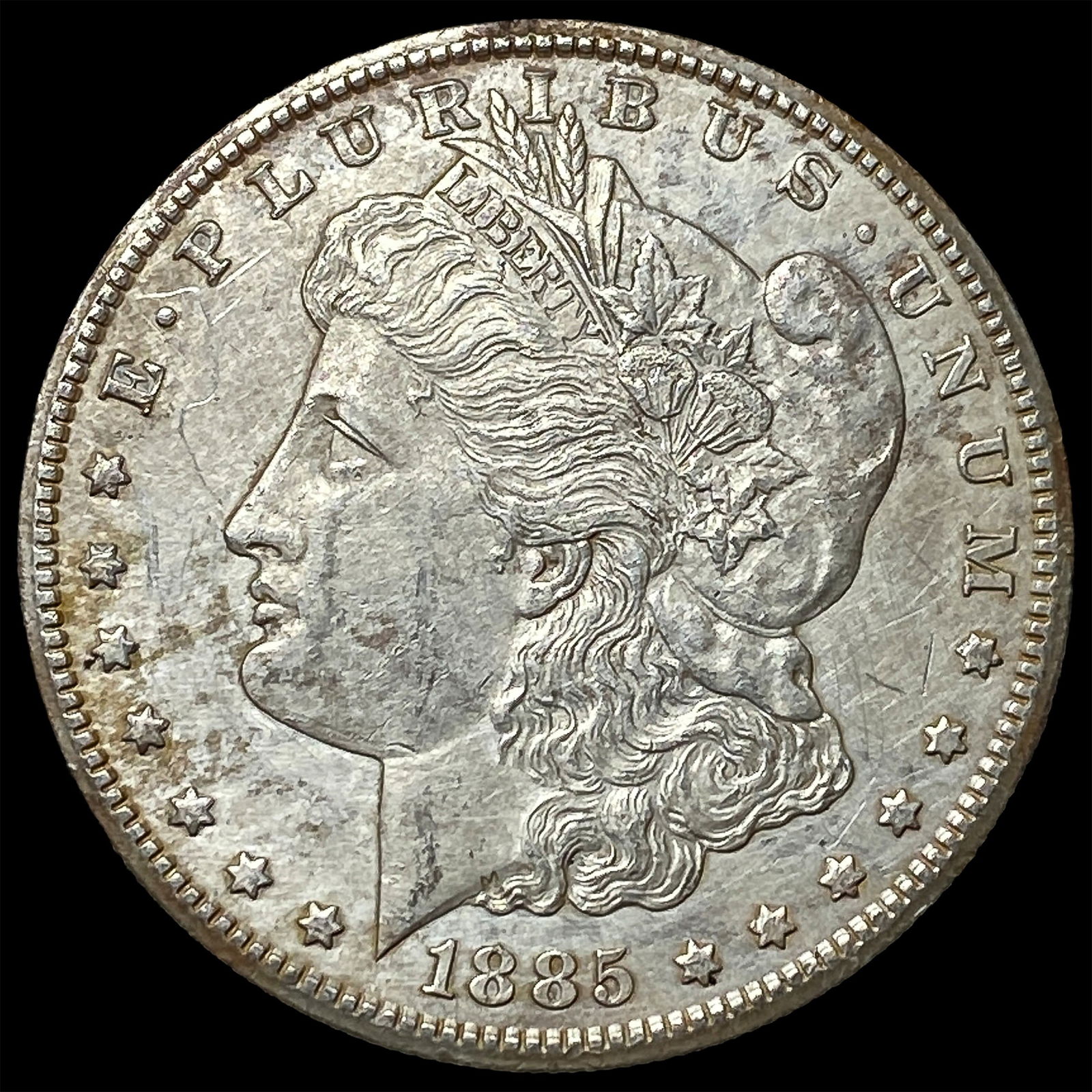 1885-CC Silver Morgan Dollar UNCIRCULATED: 1885-CC Silver Morgan Dollar UNCIRCULATED