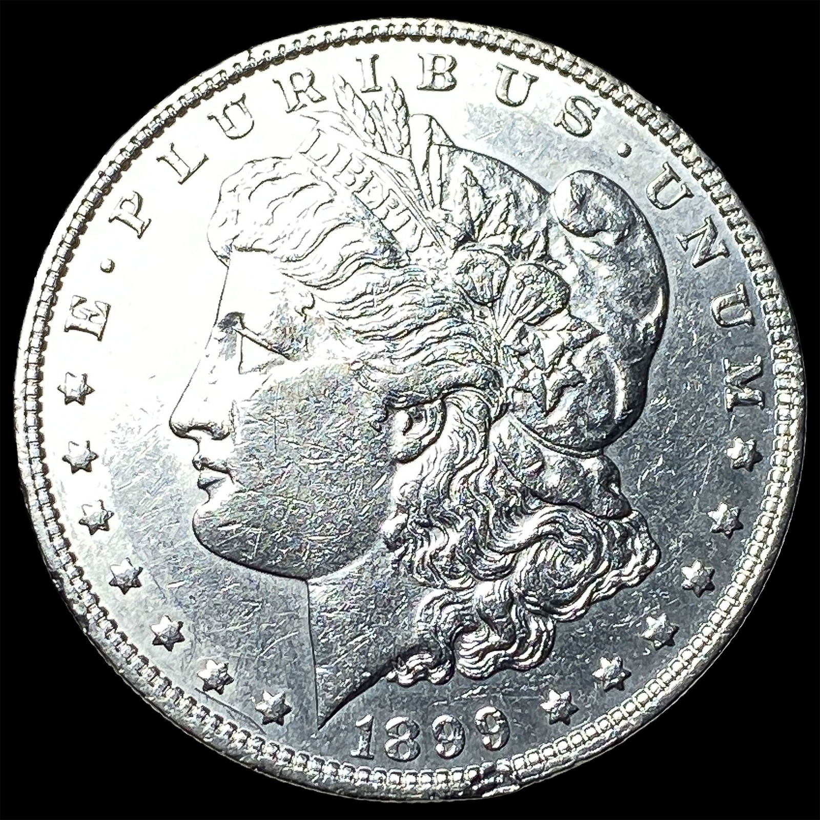 1899 Morgan Silver Dollar CLOSELY UNCIRCULATED: 1899 Morgan Silver Dollar CLOSELY UNCIRCULATED