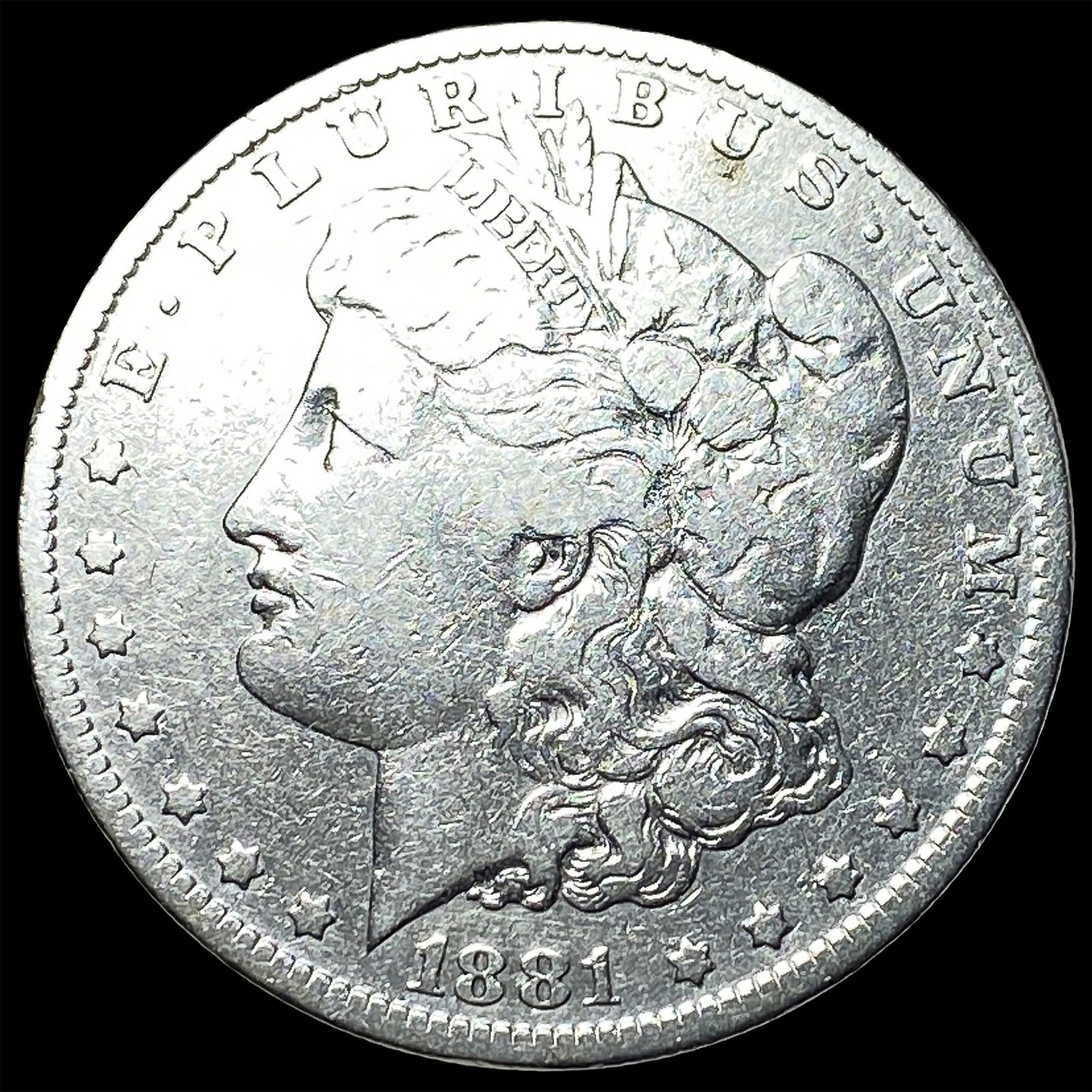 1881-O Silver Morgan Dollar LIGHTLY CIRCULATED: 1881-O Silver Morgan Dollar LIGHTLY CIRCULATED