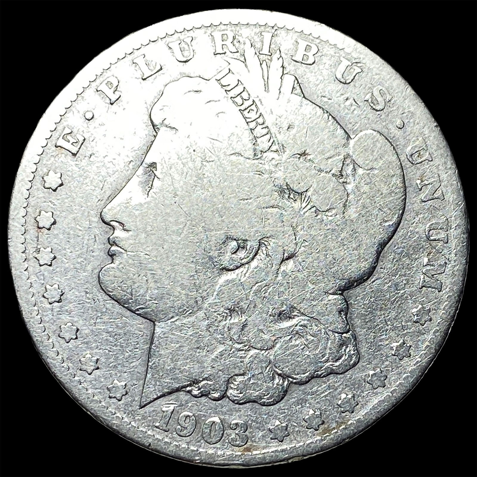 1903-S Silver Morgan Dollar NICELY CIRCULATED: 1903-S Silver Morgan Dollar NICELY CIRCULATED