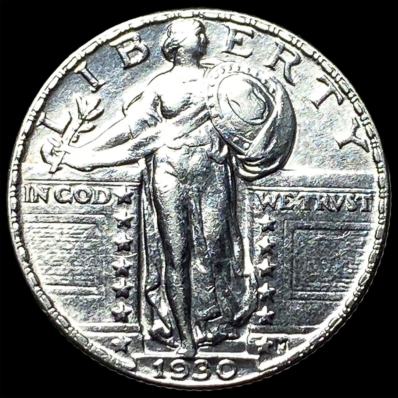 1930 Standing Liberty Quarter CHOICE AU (1 of 2)