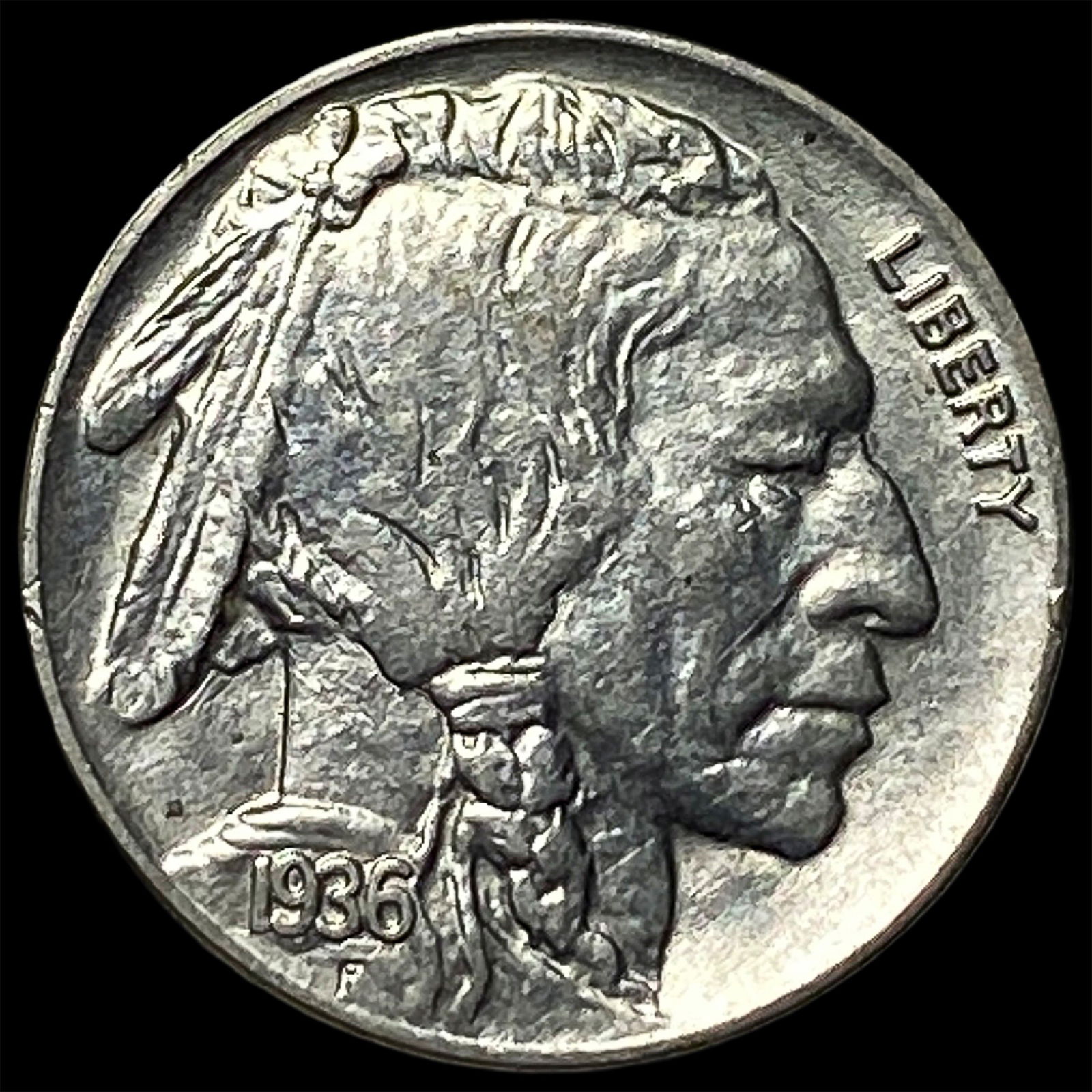 1936-P Buffalo Nickel UNCIRCULATED: 1936-P Buffalo Nickel UNCIRCULATED